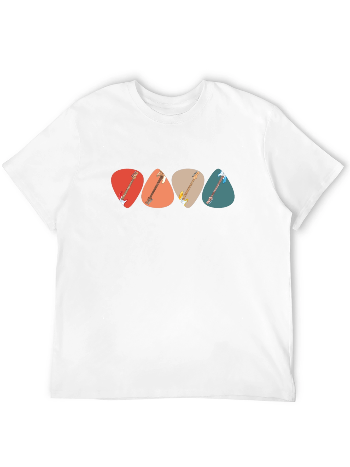 Guitar Pick T-Shirt - Music Lover Tee
