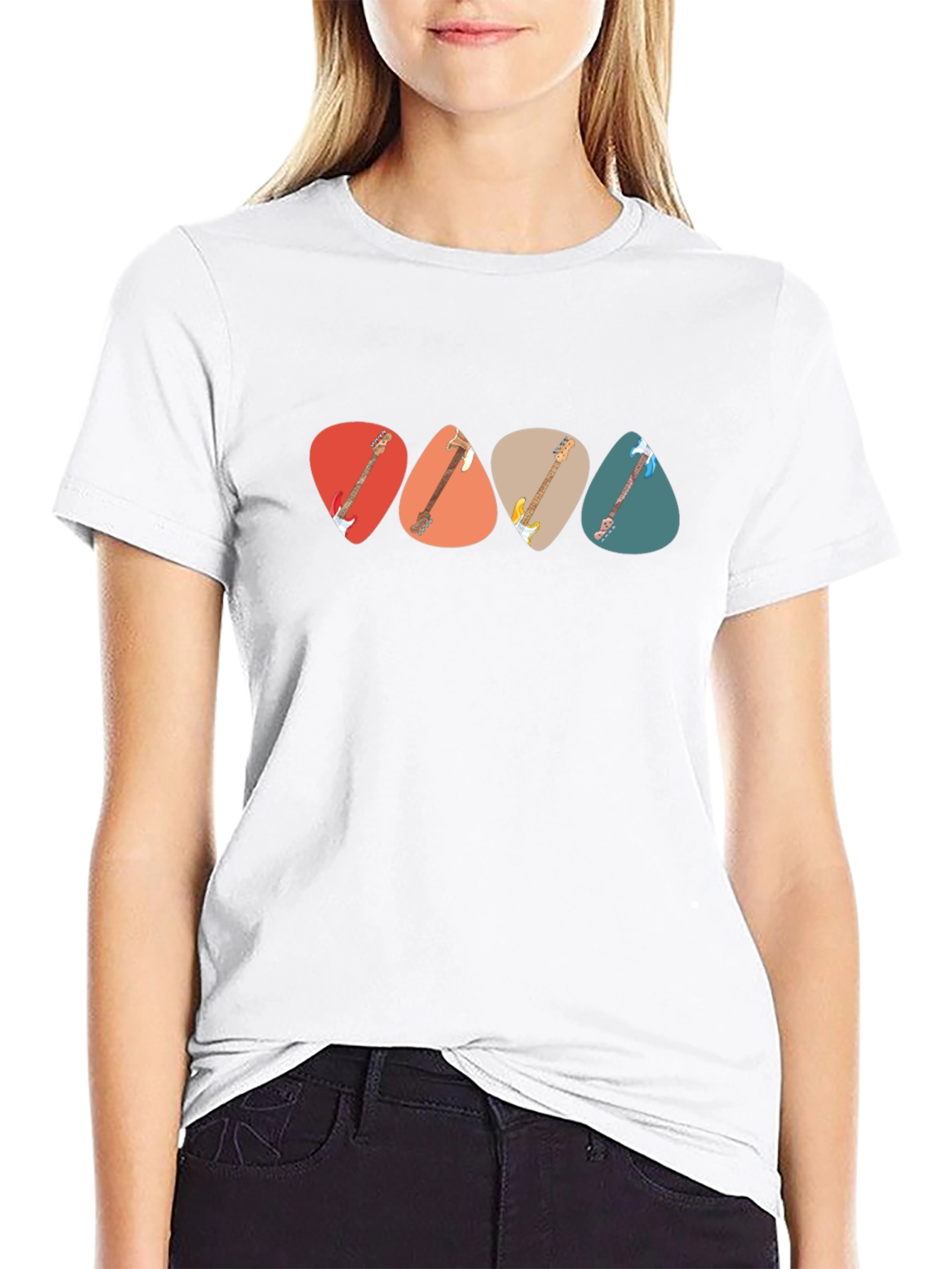 Guitar Pick T-Shirt - Music Lover Tee