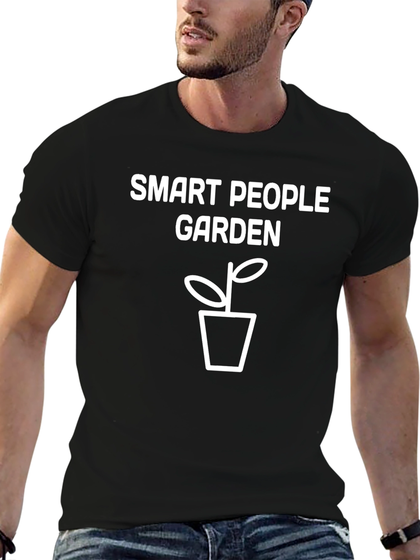 Smart People Garden Graphic T-Shirt