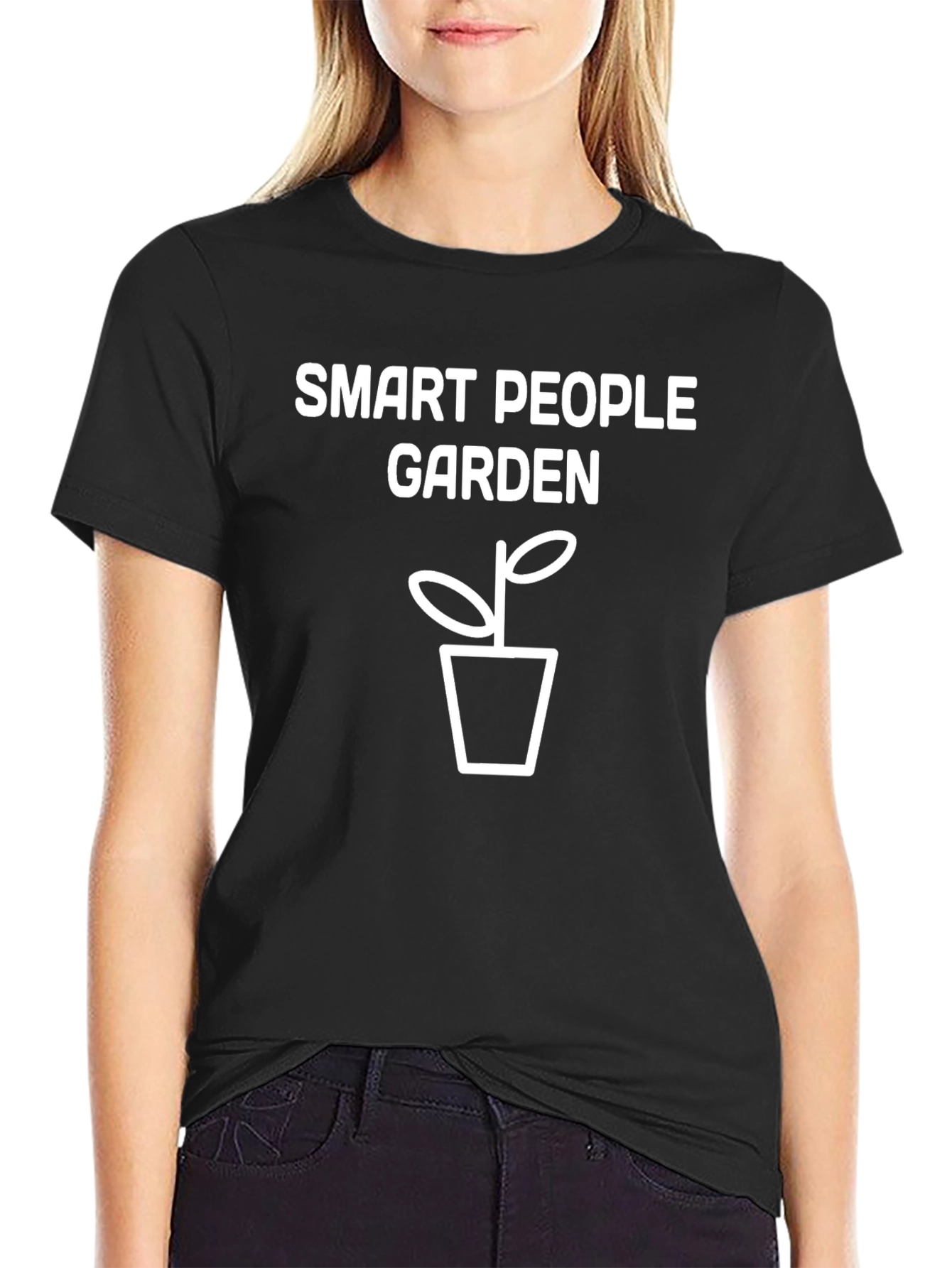 Smart People Garden Graphic T-Shirt