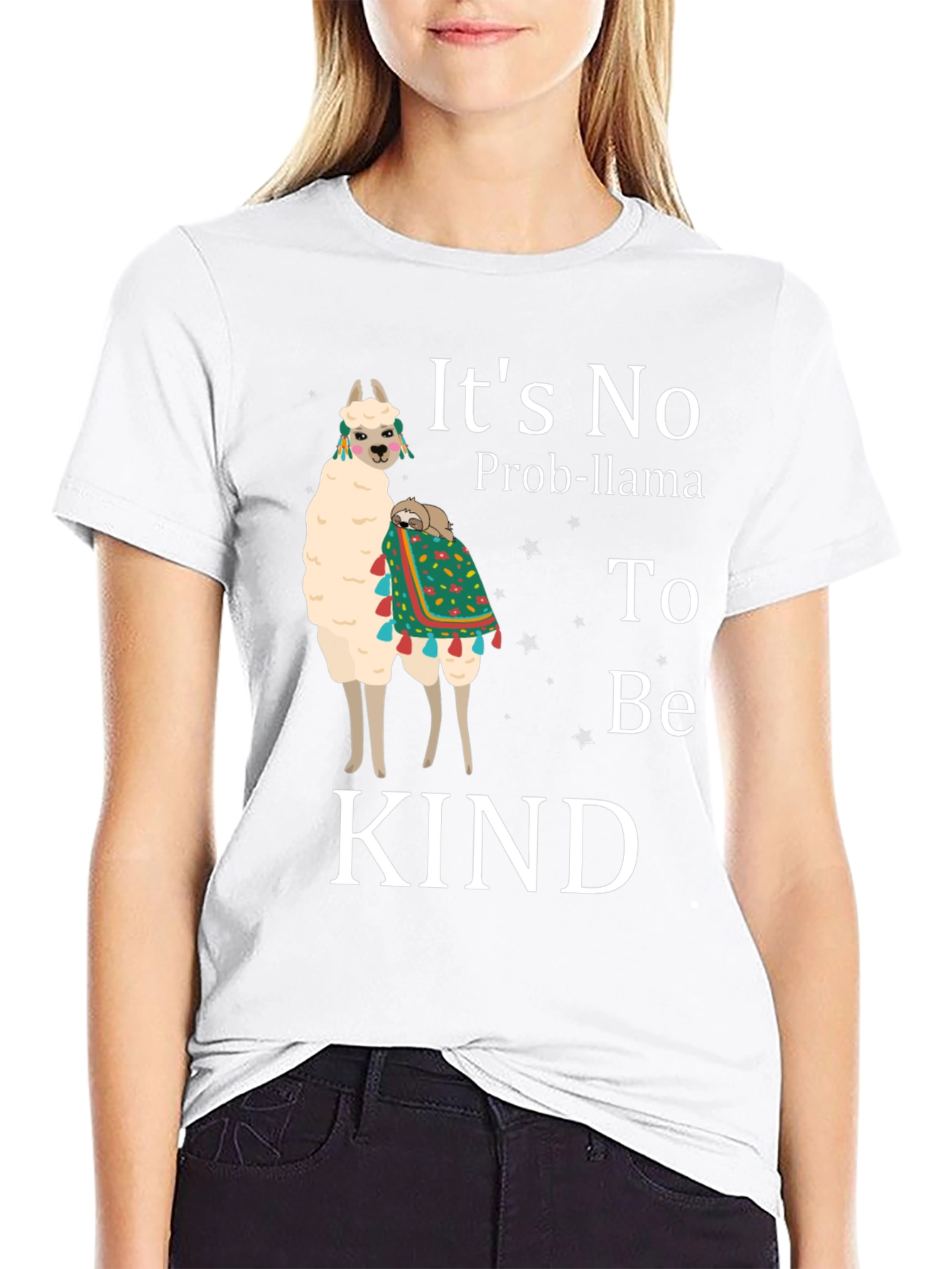 Its No Prob-Llama To Be Kind T-Shirt