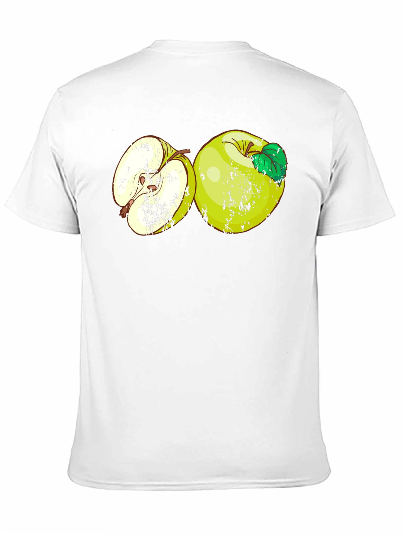 Apple Graphic T-Shirt - Casual Black Tee