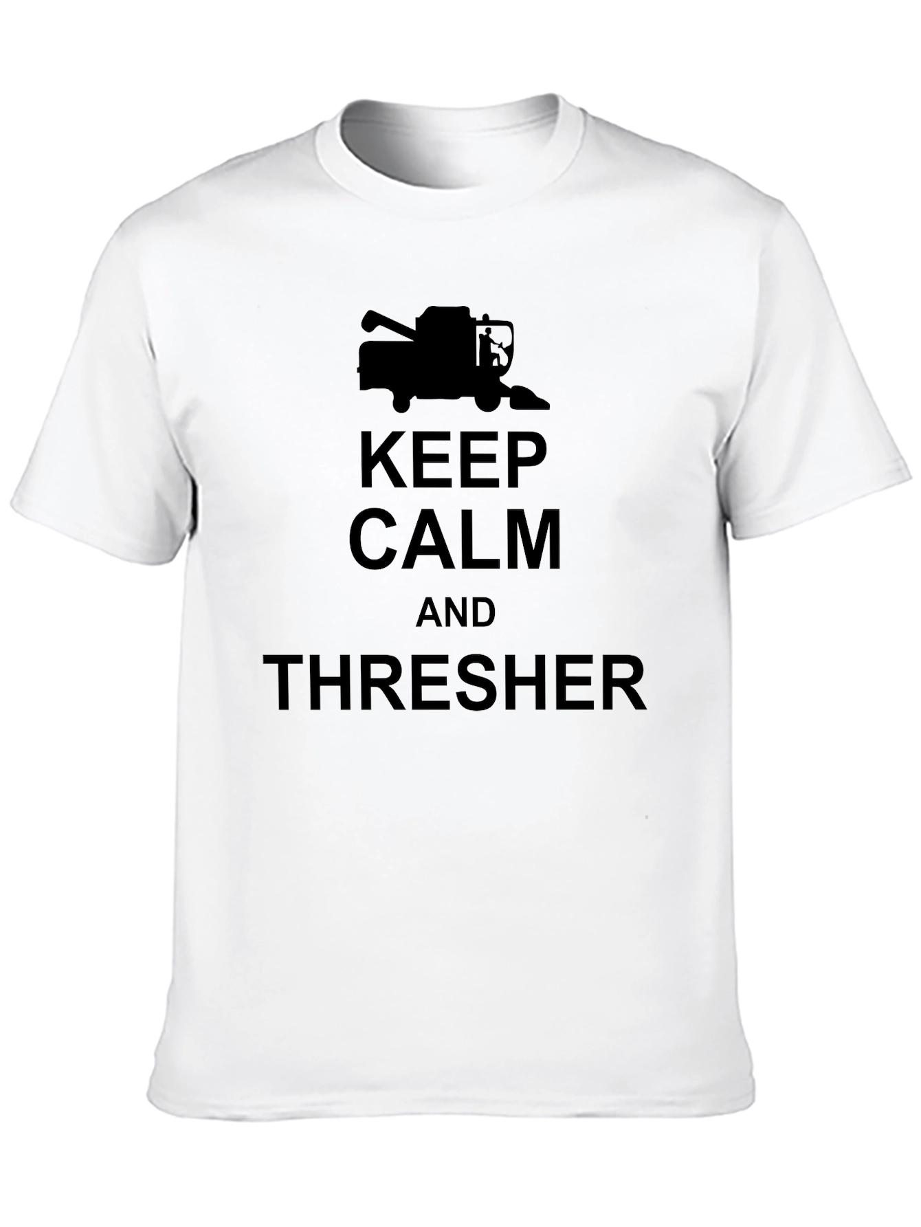 Keep Calm and Thresher Black T-Shirt
