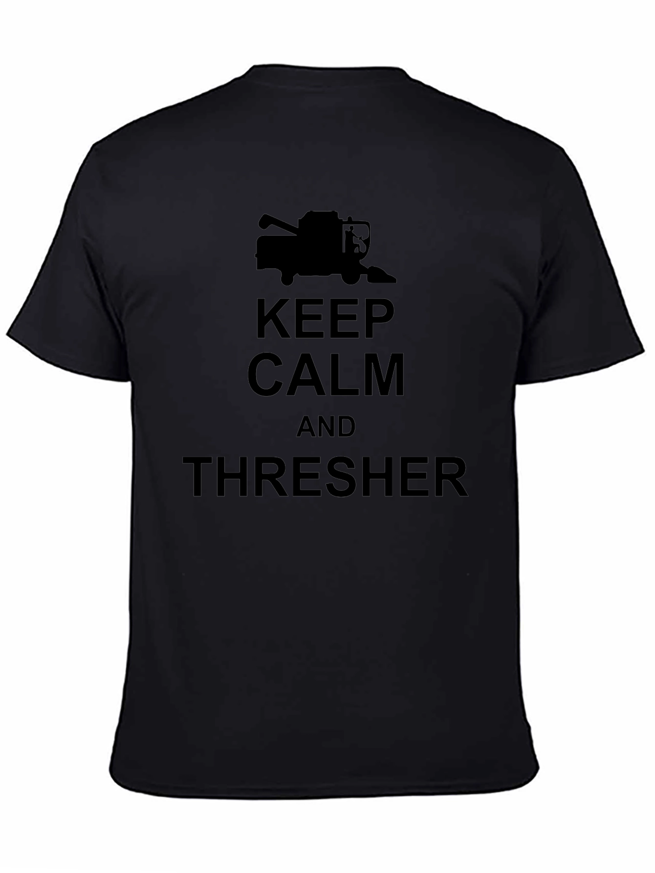 Keep Calm and Thresher Black T-Shirt