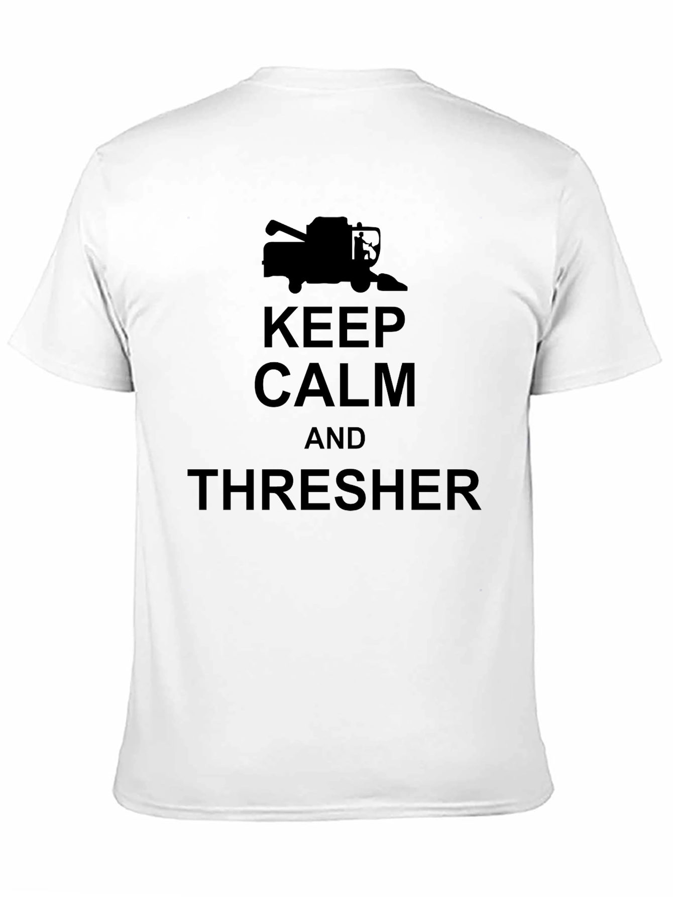 Keep Calm and Thresher Black T-Shirt