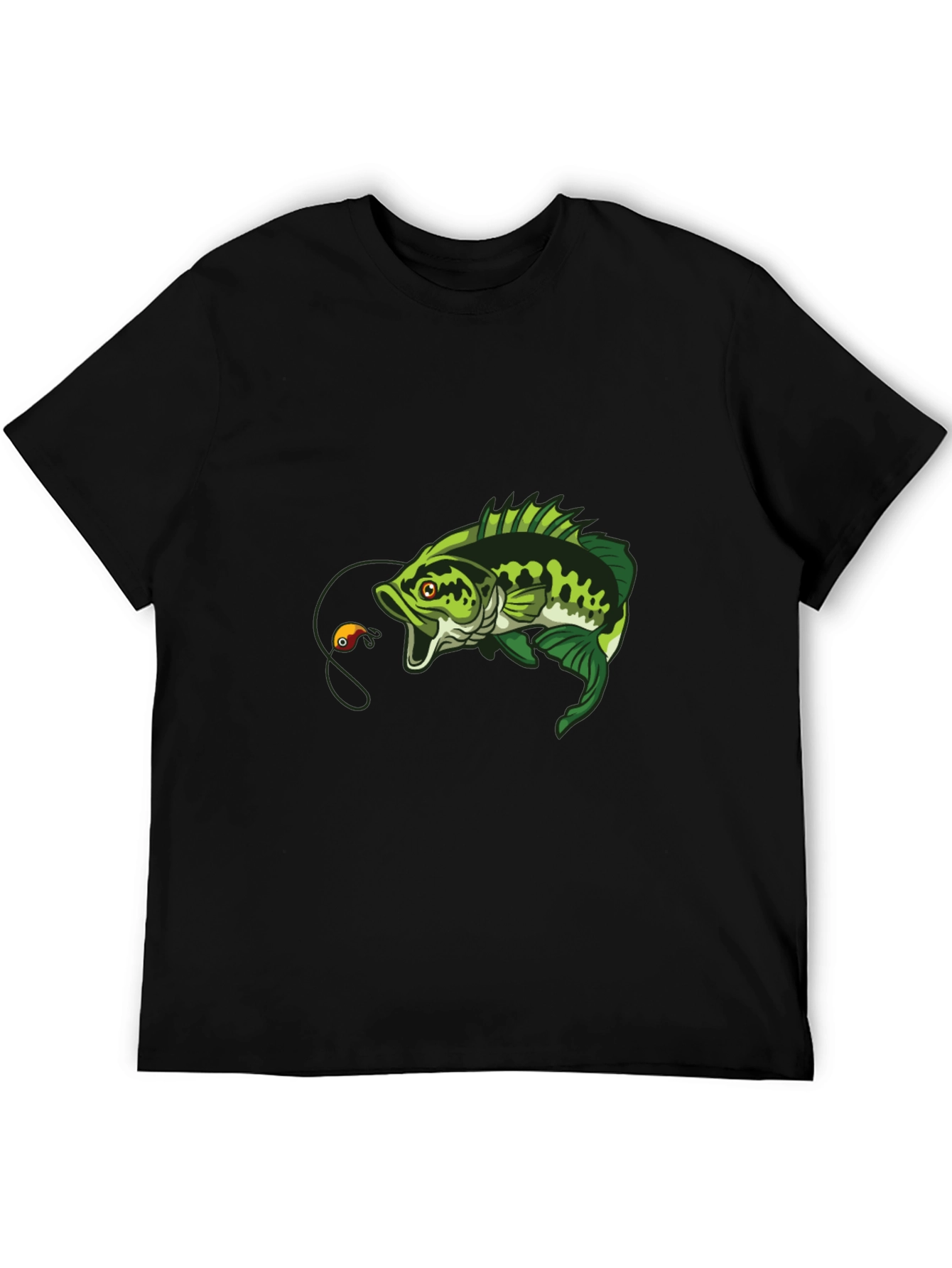 Bass Fishing T-Shirt - Hooked on Style!
