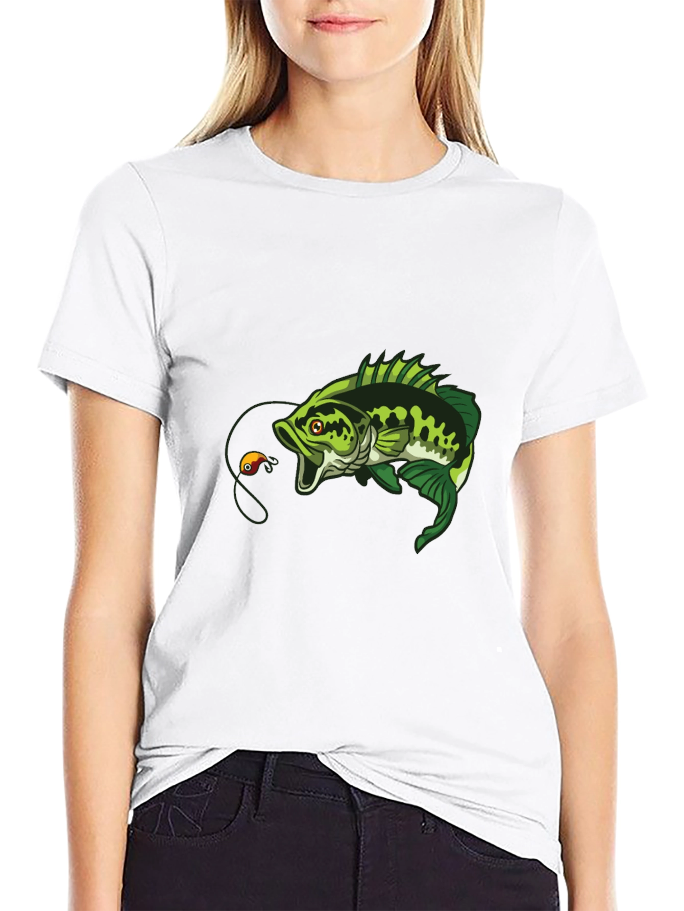Bass Fishing T-Shirt - Hooked on Style!