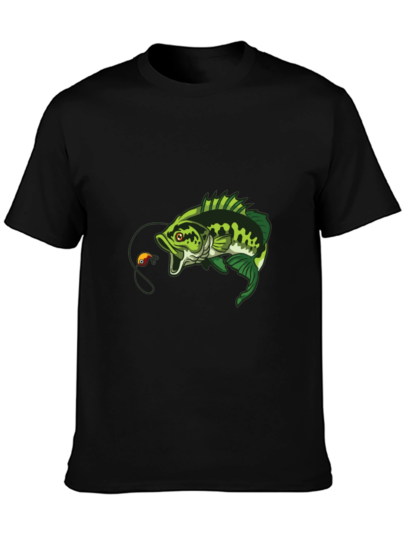 Bass Fishing T-Shirt - Hooked on Style!