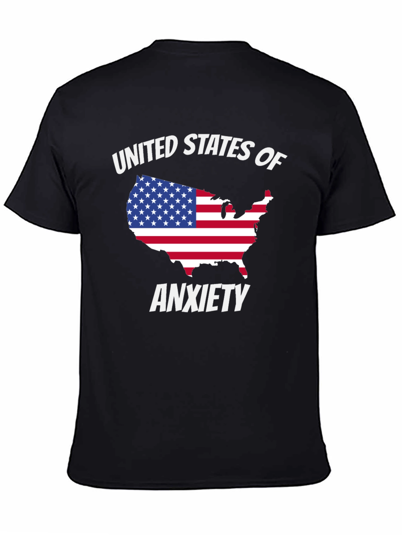 United States of Anxiety Graphic T-Shirt