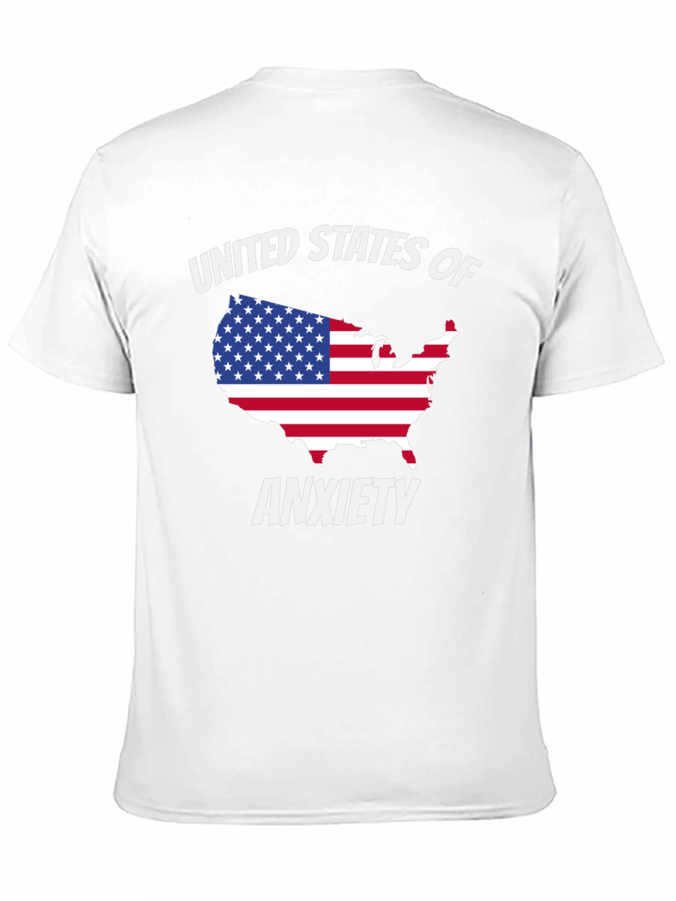 United States of Anxiety Graphic T-Shirt