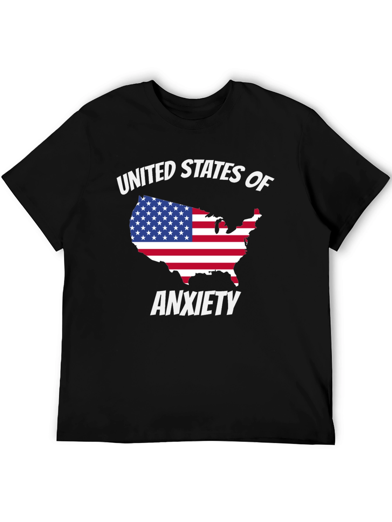United States of Anxiety Graphic T-Shirt