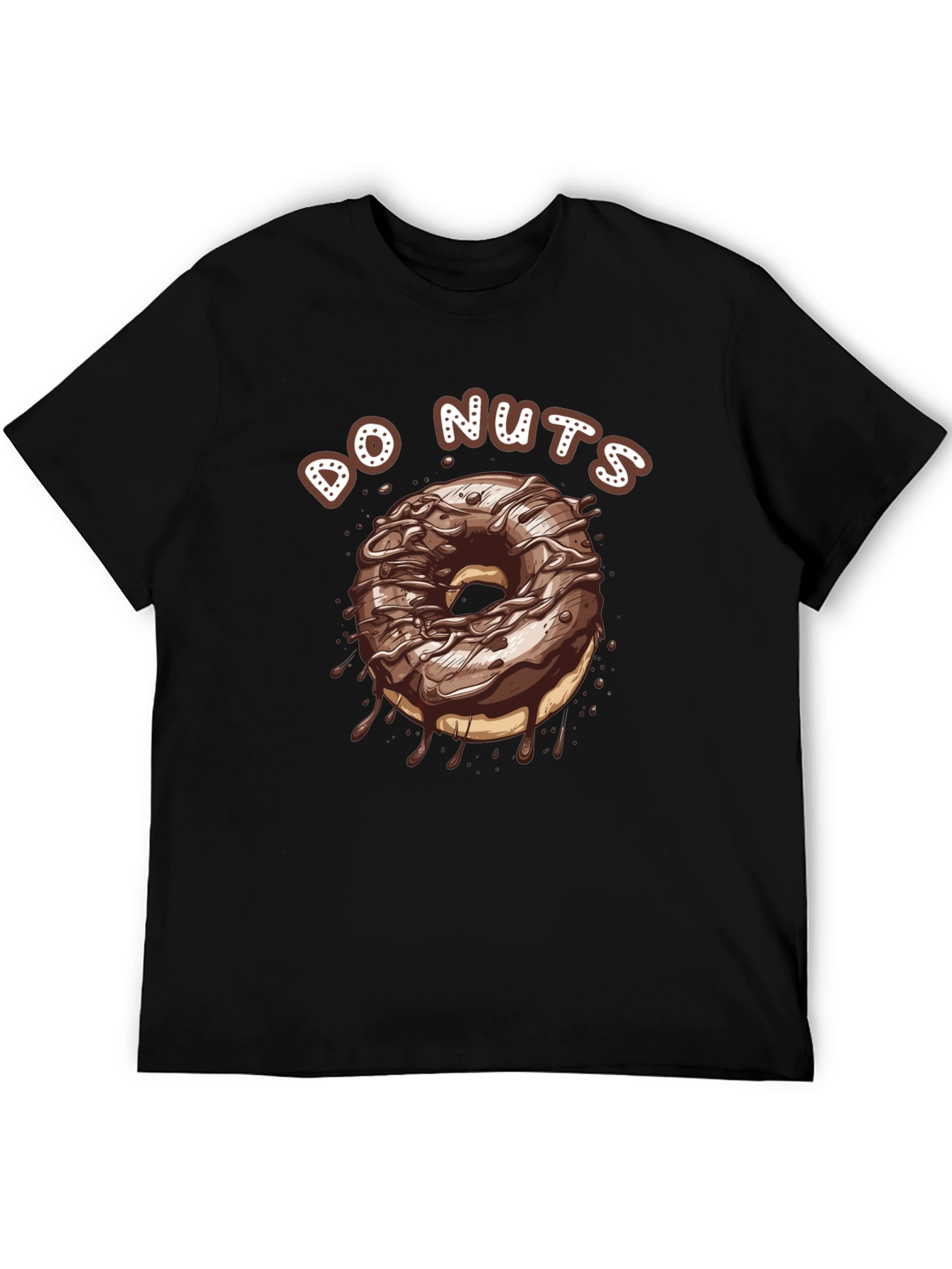 Do Nuts T-Shirt: Chocolate Donut Tee