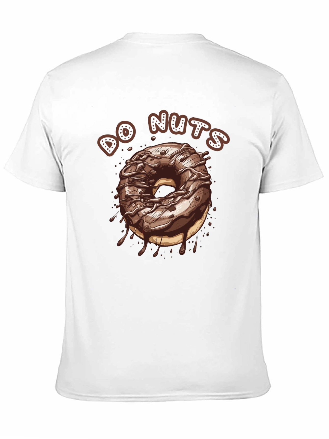 Do Nuts T-Shirt: Chocolate Donut Tee