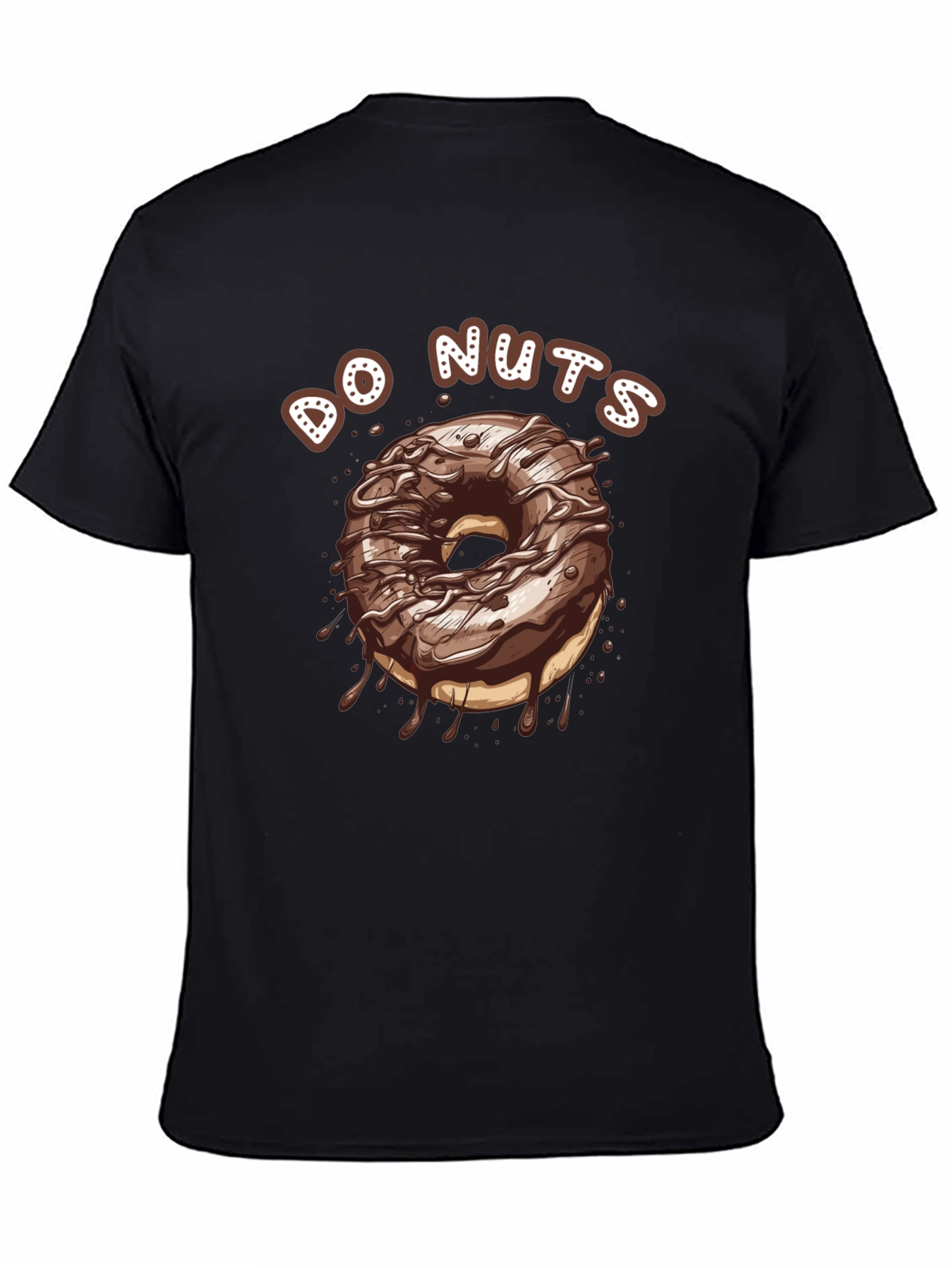 Do Nuts T-Shirt: Chocolate Donut Tee