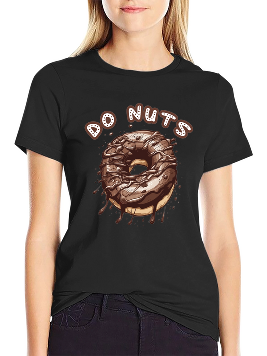 Do Nuts T-Shirt: Chocolate Donut Tee