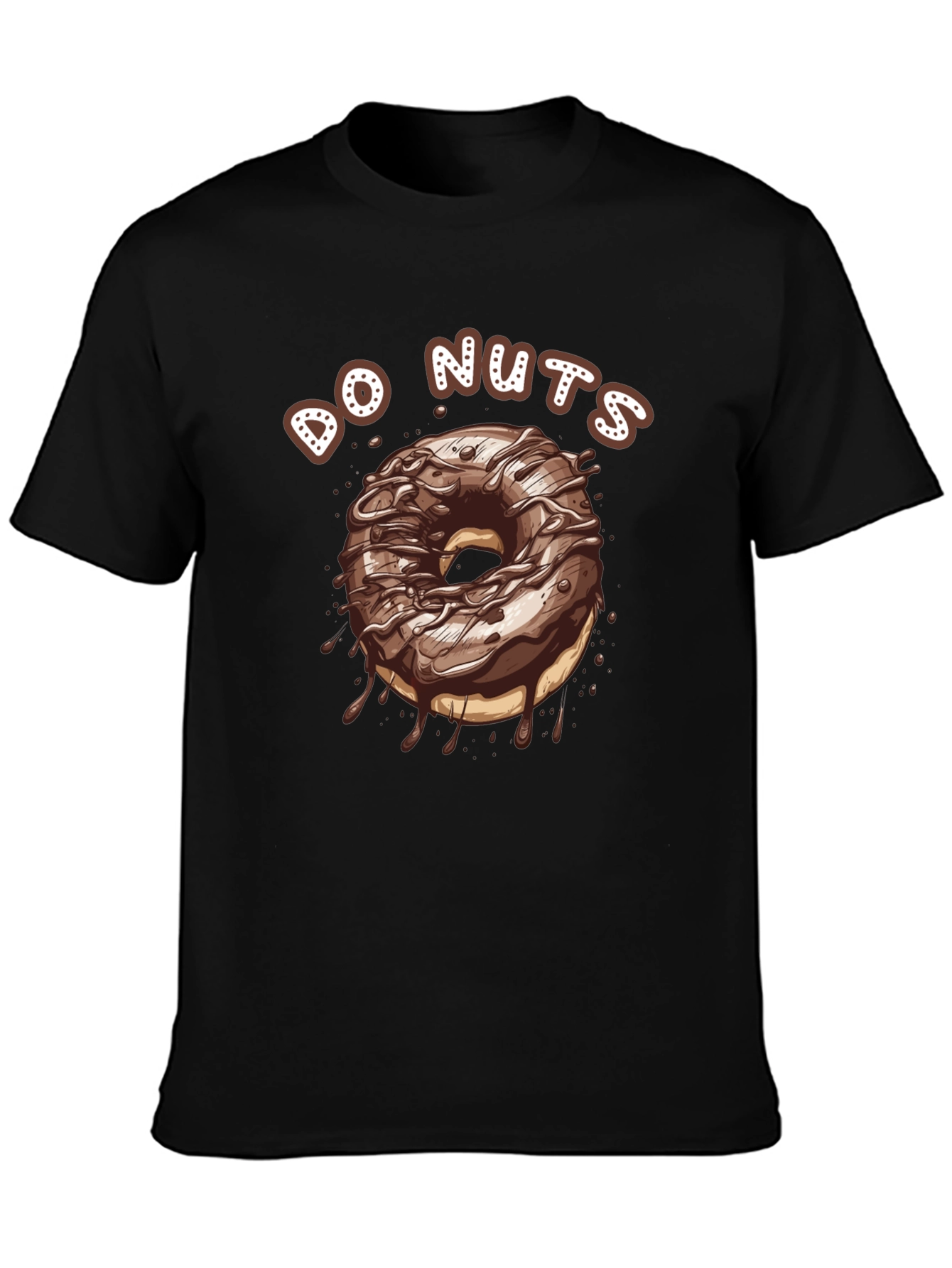 Do Nuts T-Shirt: Chocolate Donut Tee