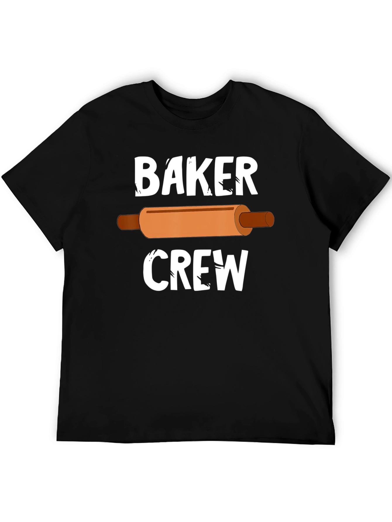 Baker Crew T-Shirt - Rolling Pin Design