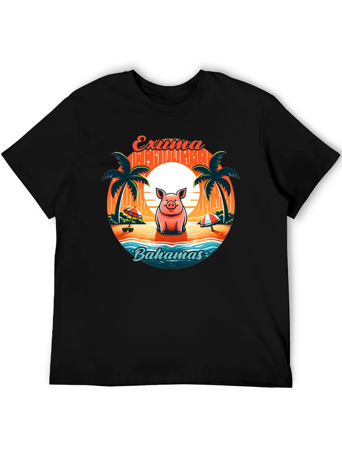Exuma Bahamas Pig T-Shirt
