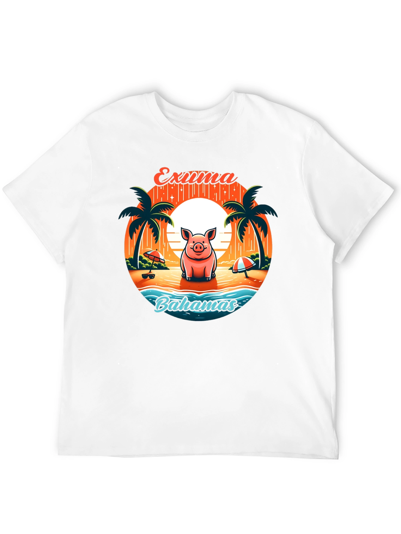 Exuma Bahamas Pig T-Shirt