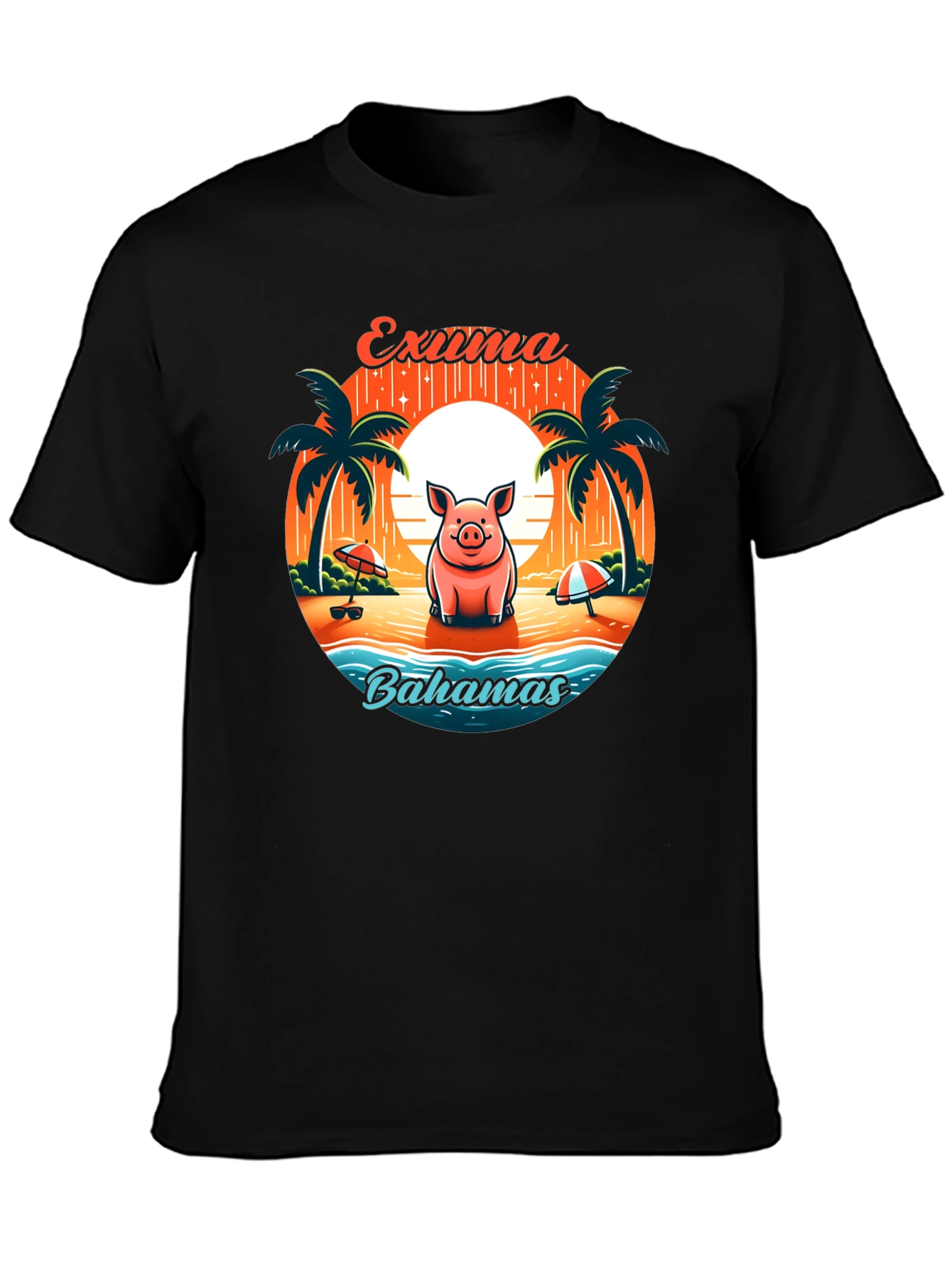 Exuma Bahamas Pig T-Shirt