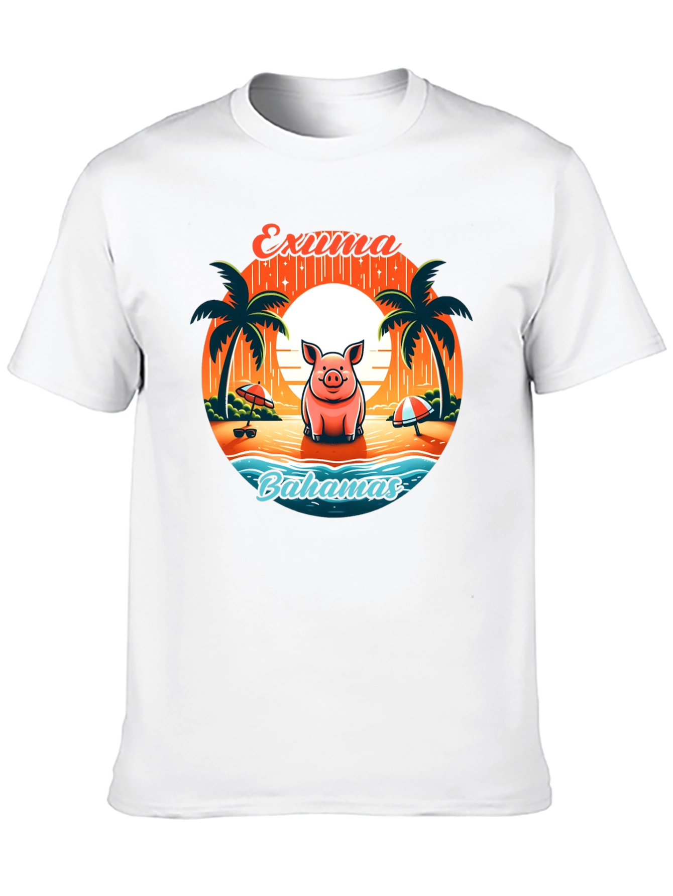 Exuma Bahamas Pig T-Shirt
