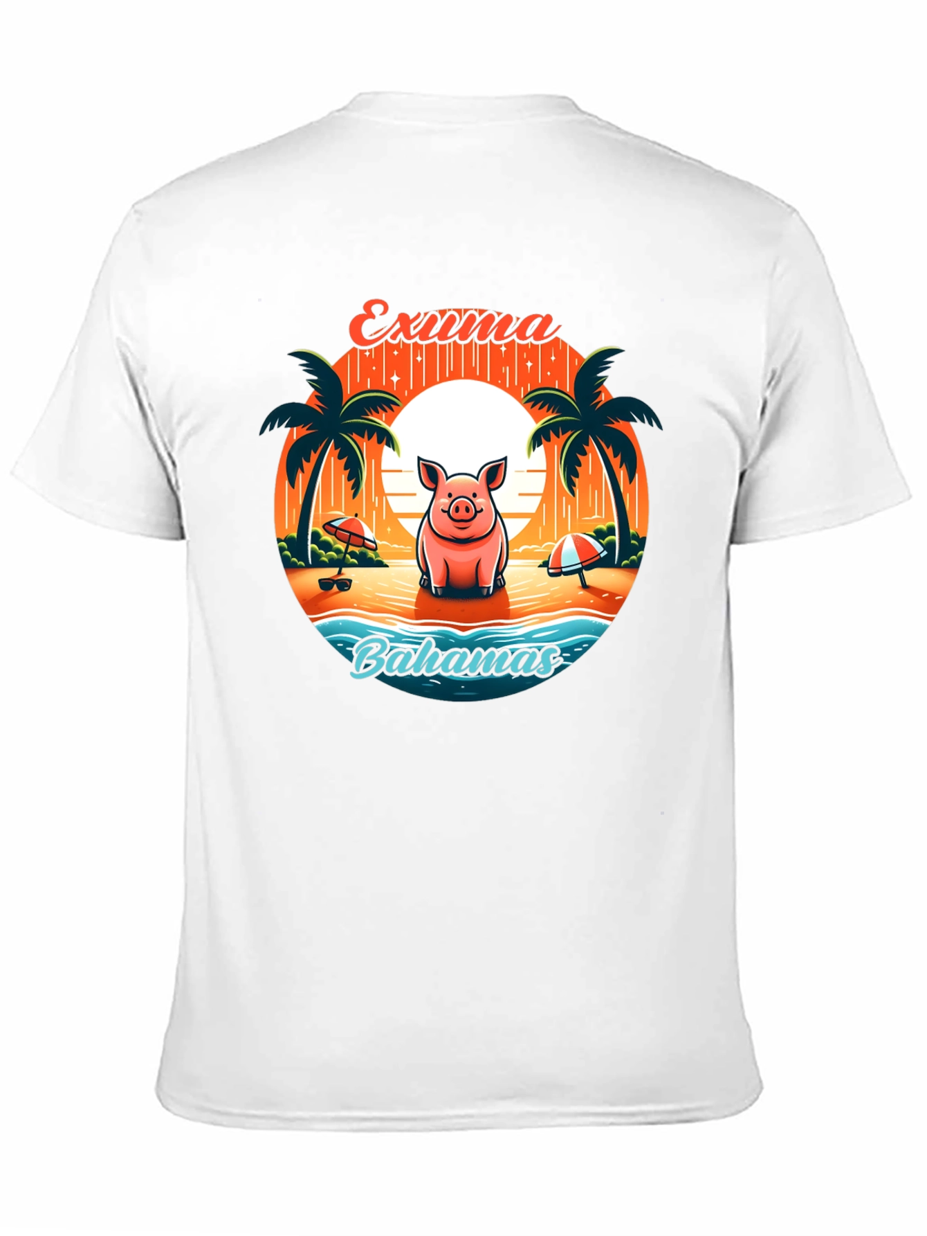 Exuma Bahamas Pig T-Shirt