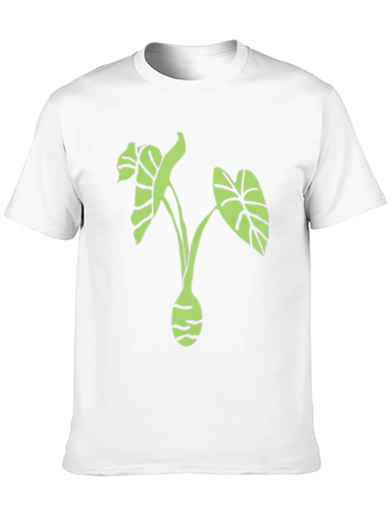 Green Taro Plant Graphic Tee