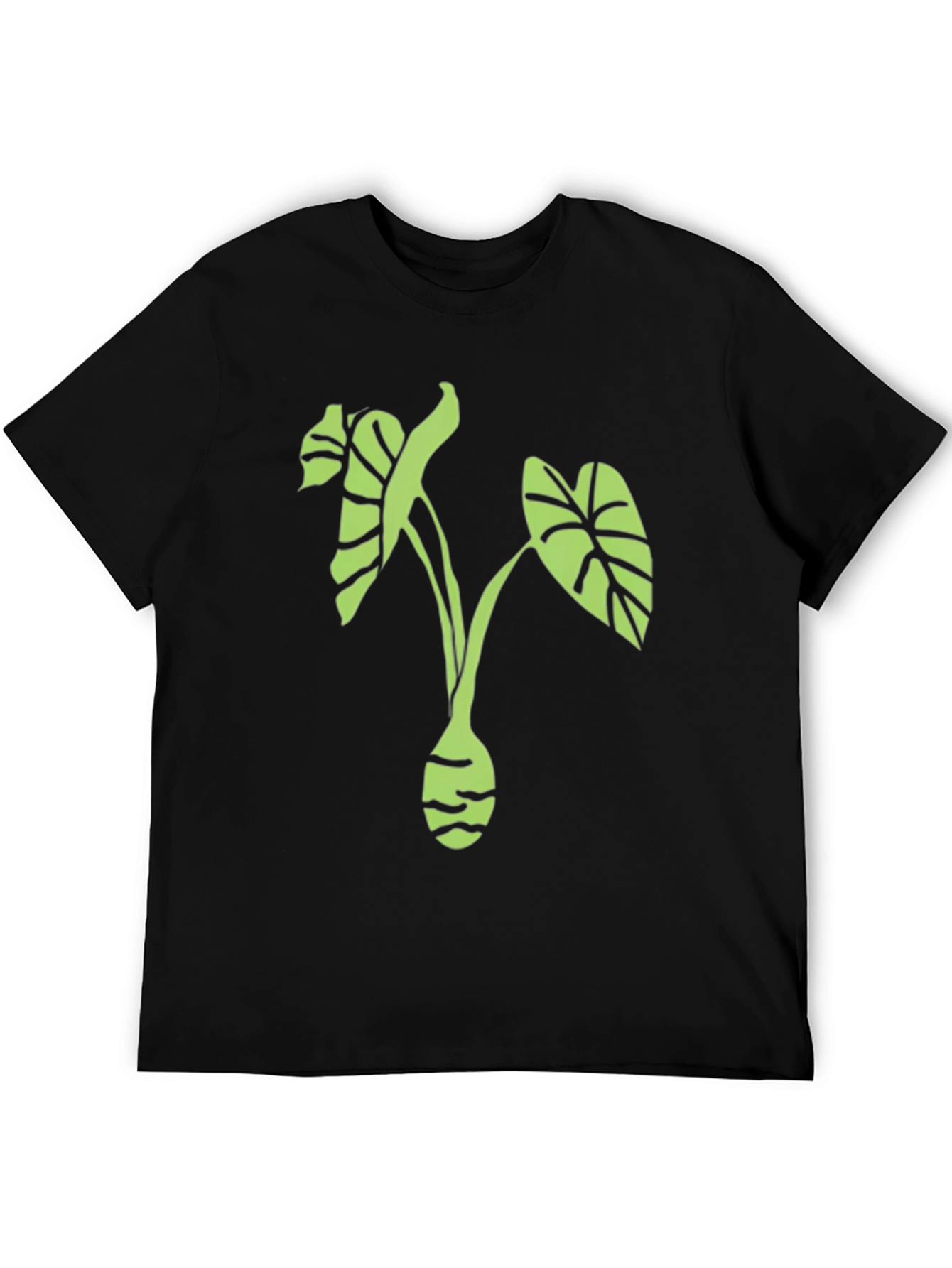 Green Taro Plant Graphic Tee