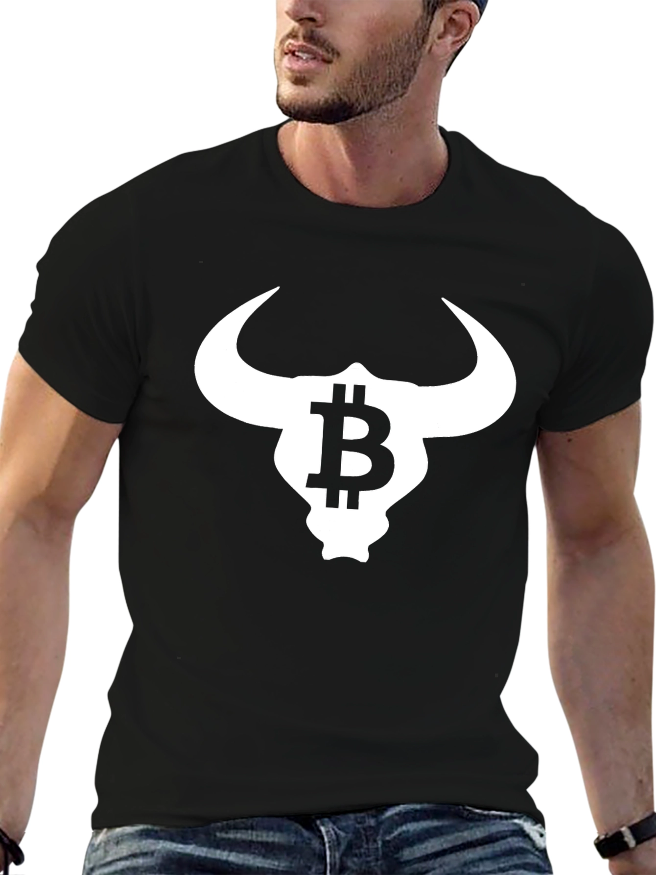 Bitcoin Bull T-Shirt - Crypto Investor Apparel