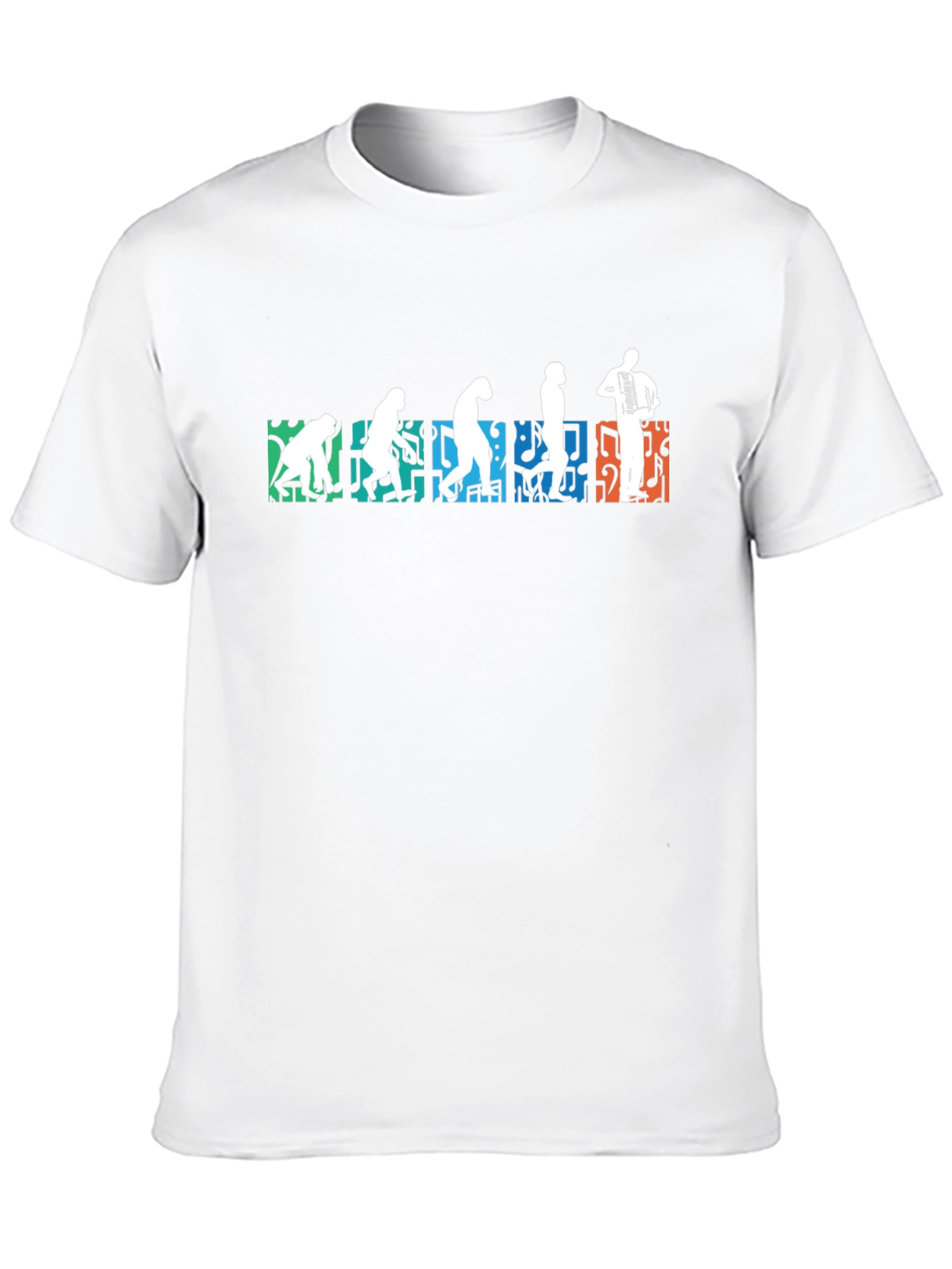 Evolution of Accordion T-Shirt