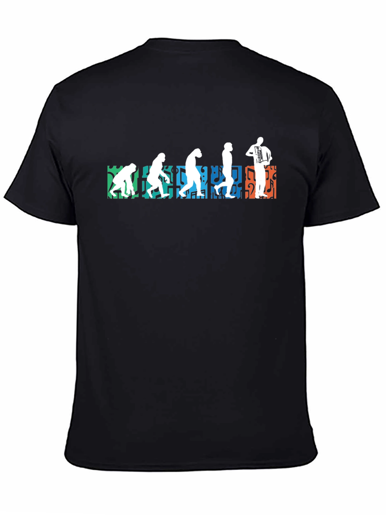 Evolution of Accordion T-Shirt
