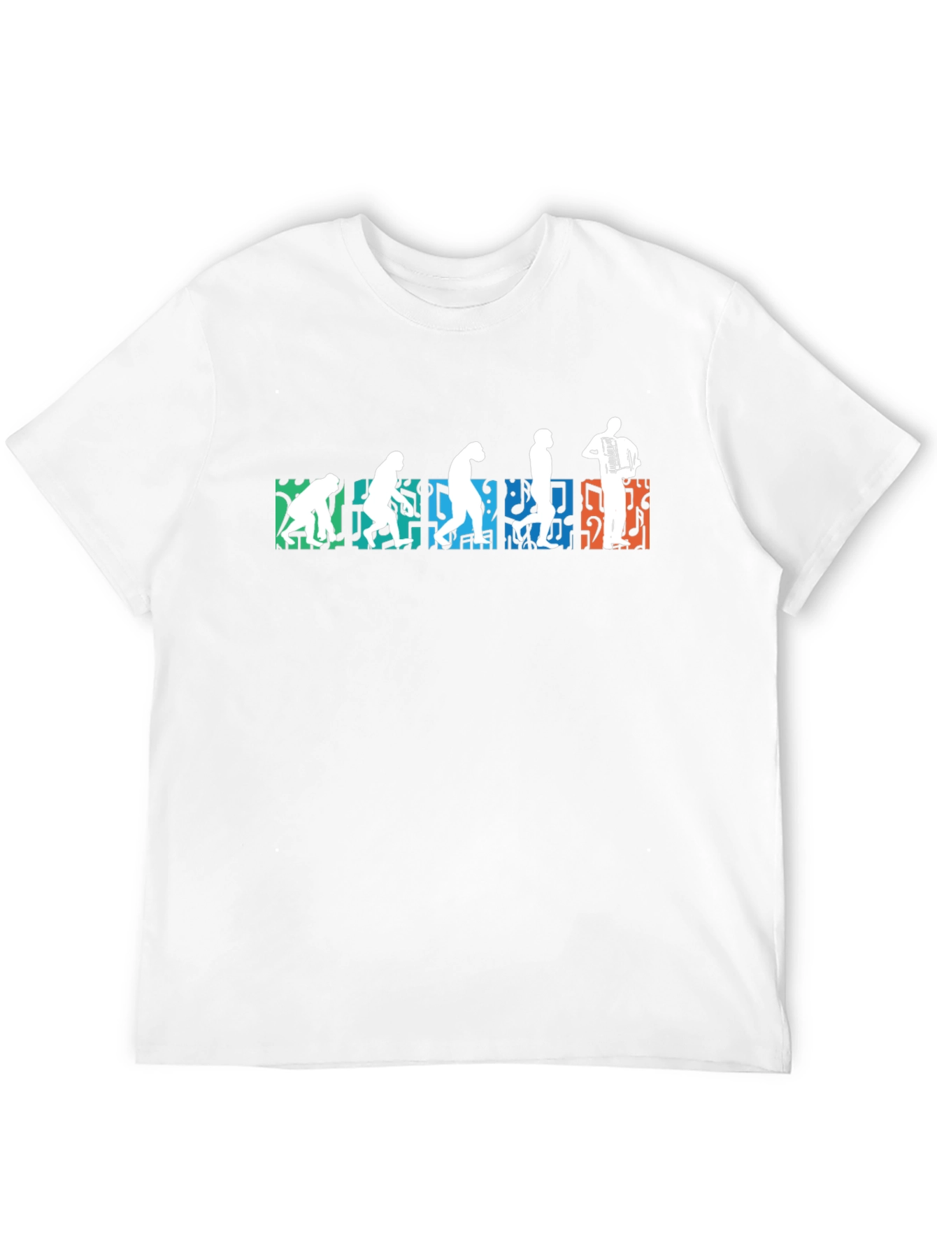 Evolution of Accordion T-Shirt
