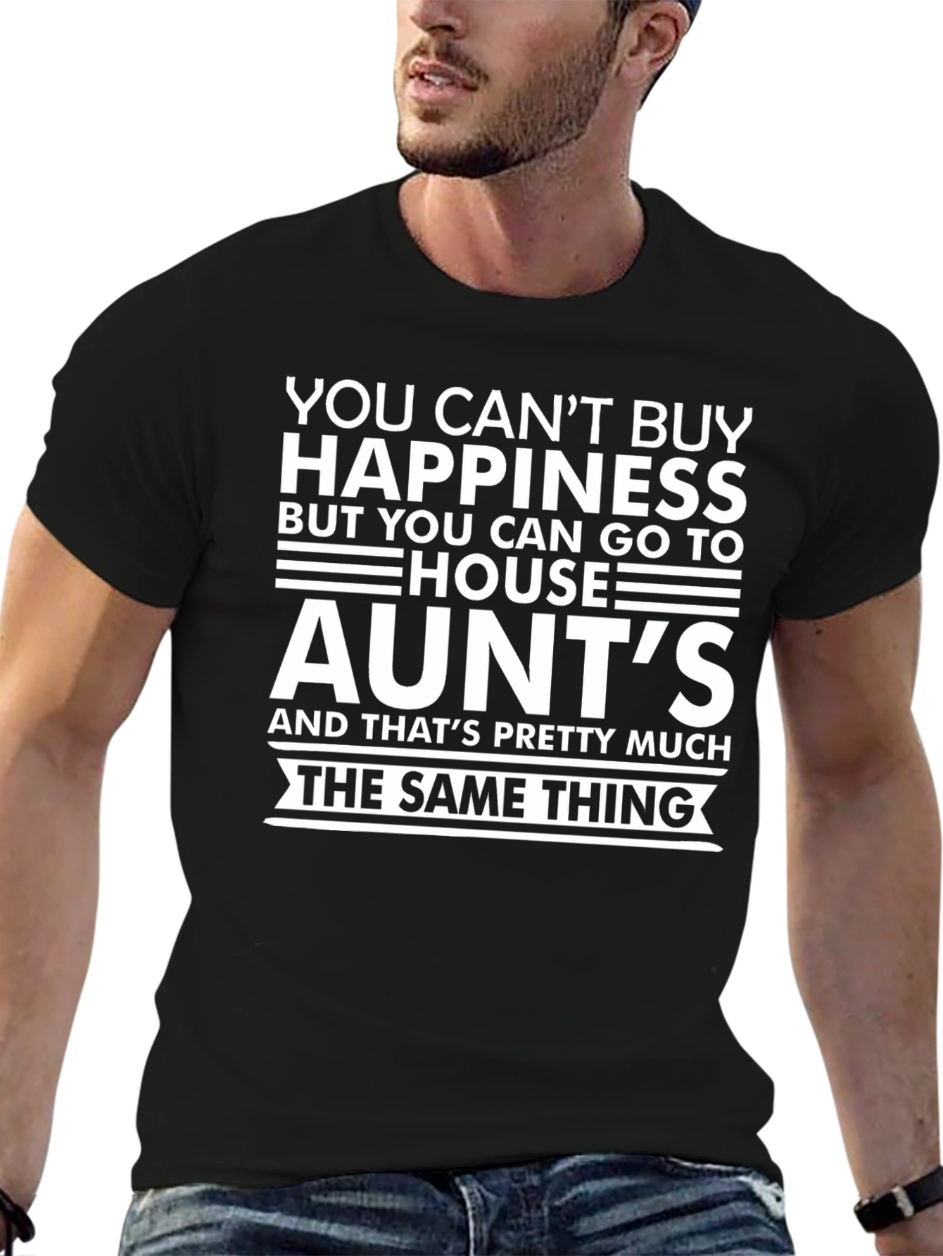 Funny Aunts House T-Shirt - Happiness Alternative Tee