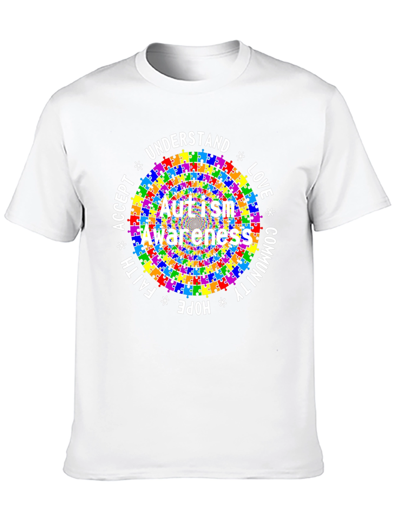 Autism Awareness T-Shirt: Understand Love Hope