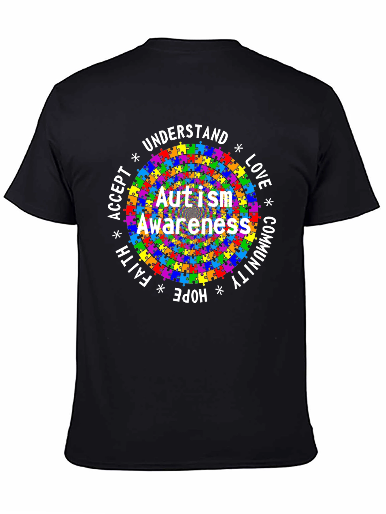 Autism Awareness T-Shirt: Understand Love Hope