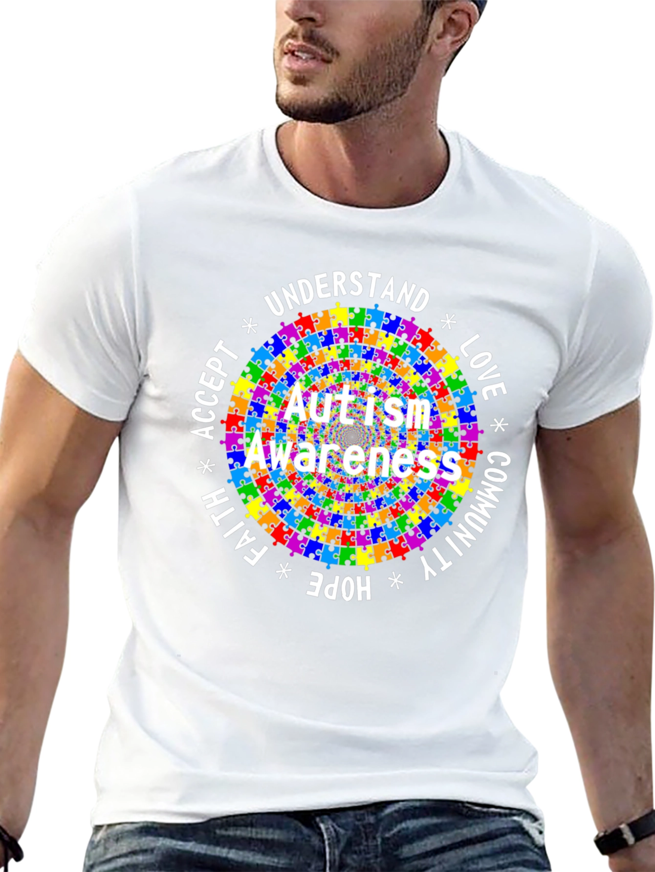 Autism Awareness T-Shirt: Understand Love Hope