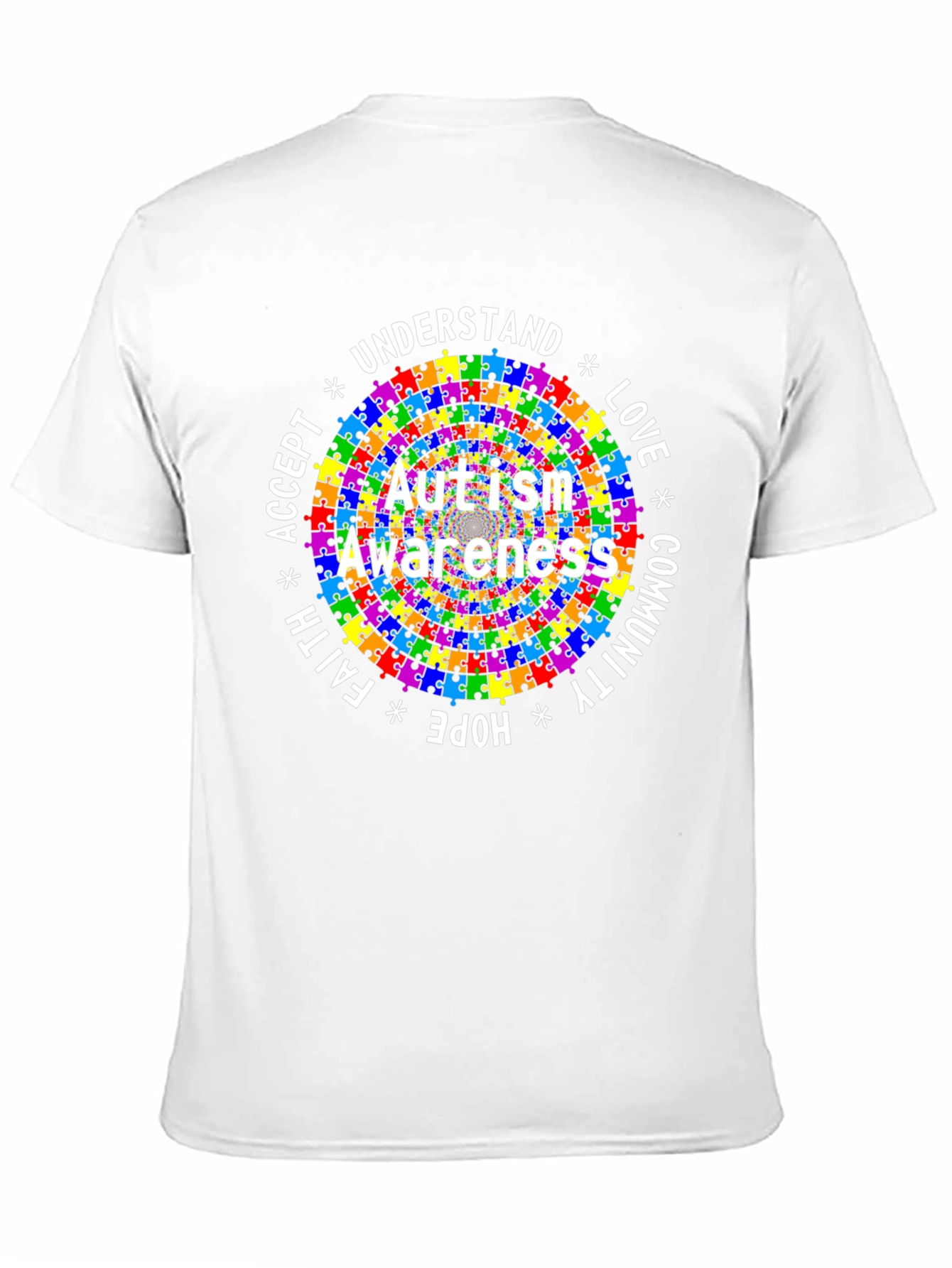 Autism Awareness T-Shirt: Understand Love Hope