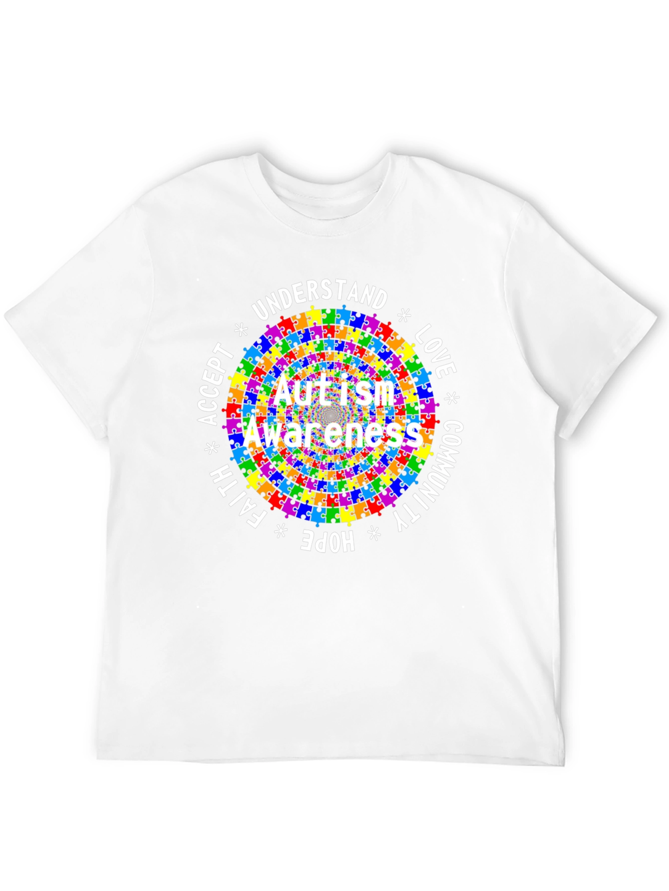 Autism Awareness T-Shirt: Understand Love Hope