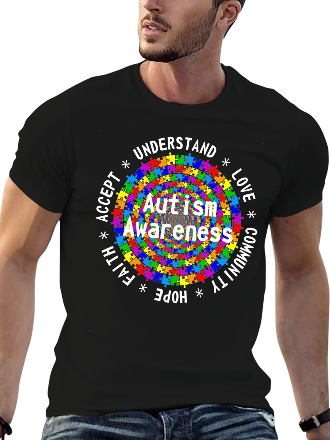 Autism Awareness T-Shirt: Understand Love Hope