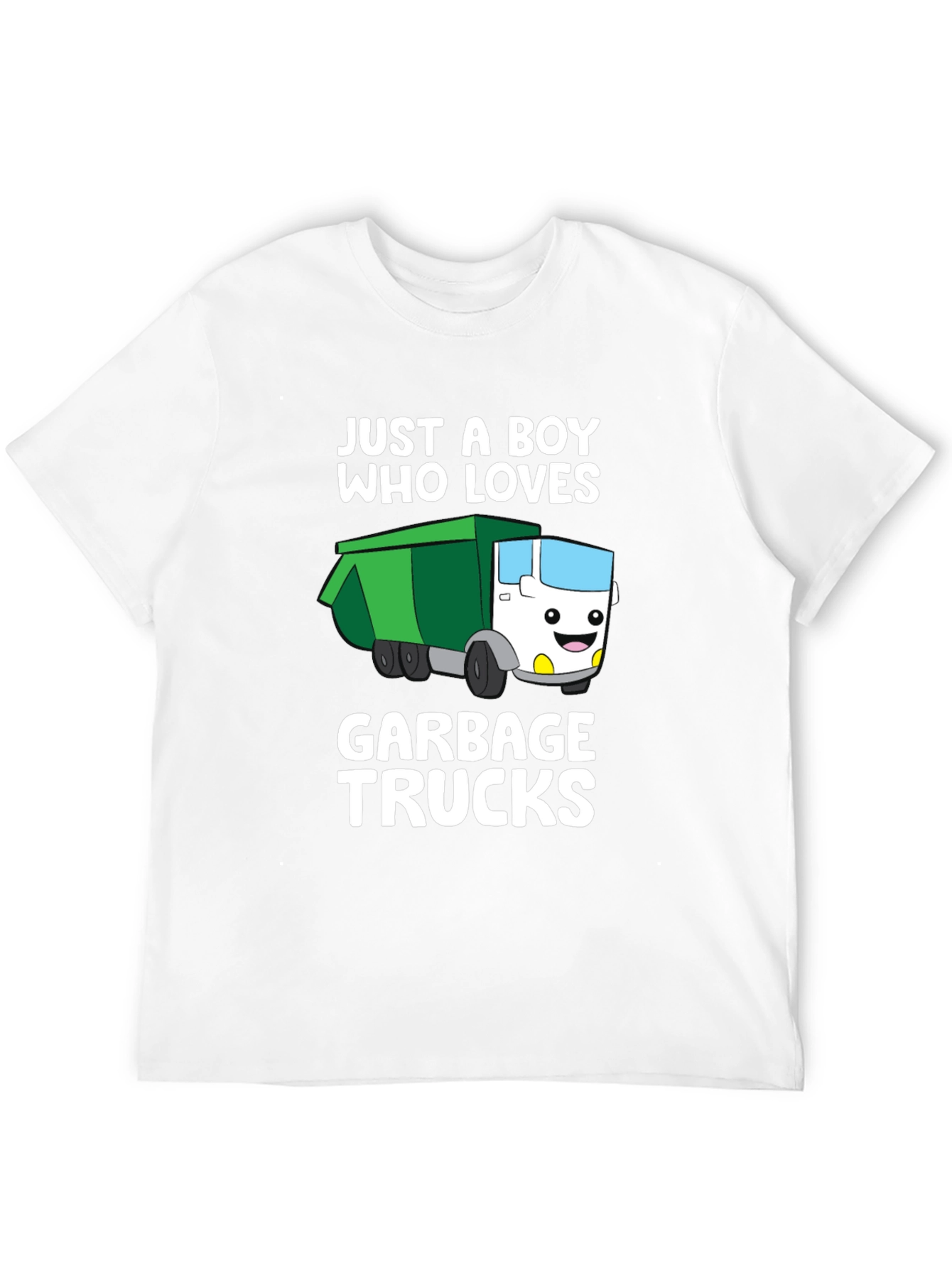 Just A Boy Who Loves Garbage Trucks T-Shirt