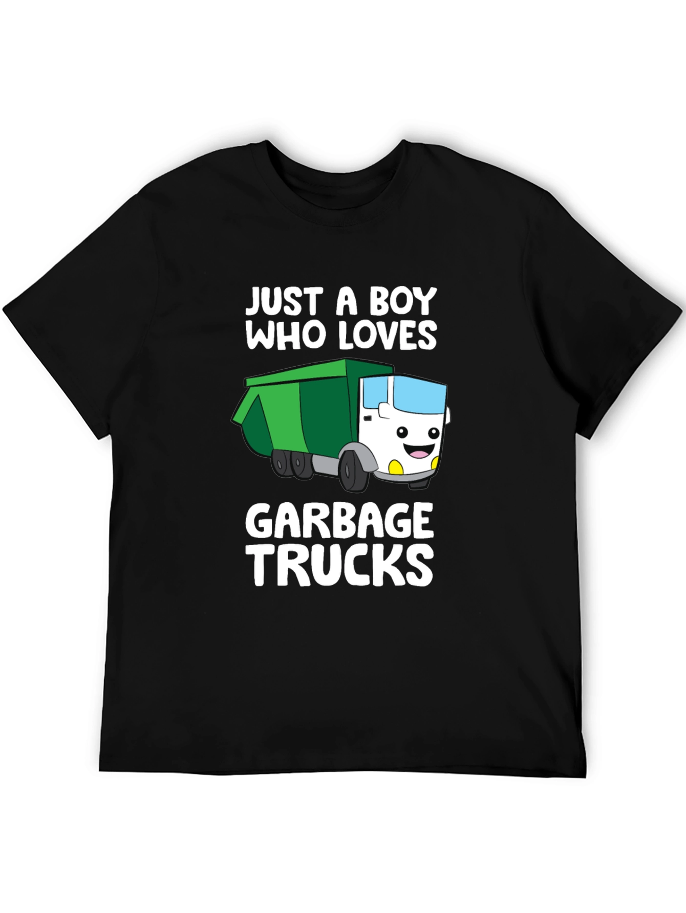 Just A Boy Who Loves Garbage Trucks T-Shirt