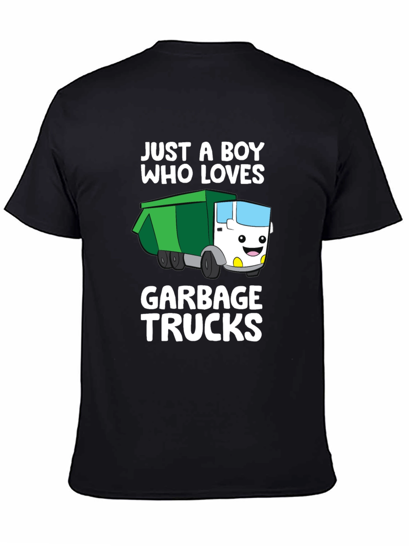 Just A Boy Who Loves Garbage Trucks T-Shirt