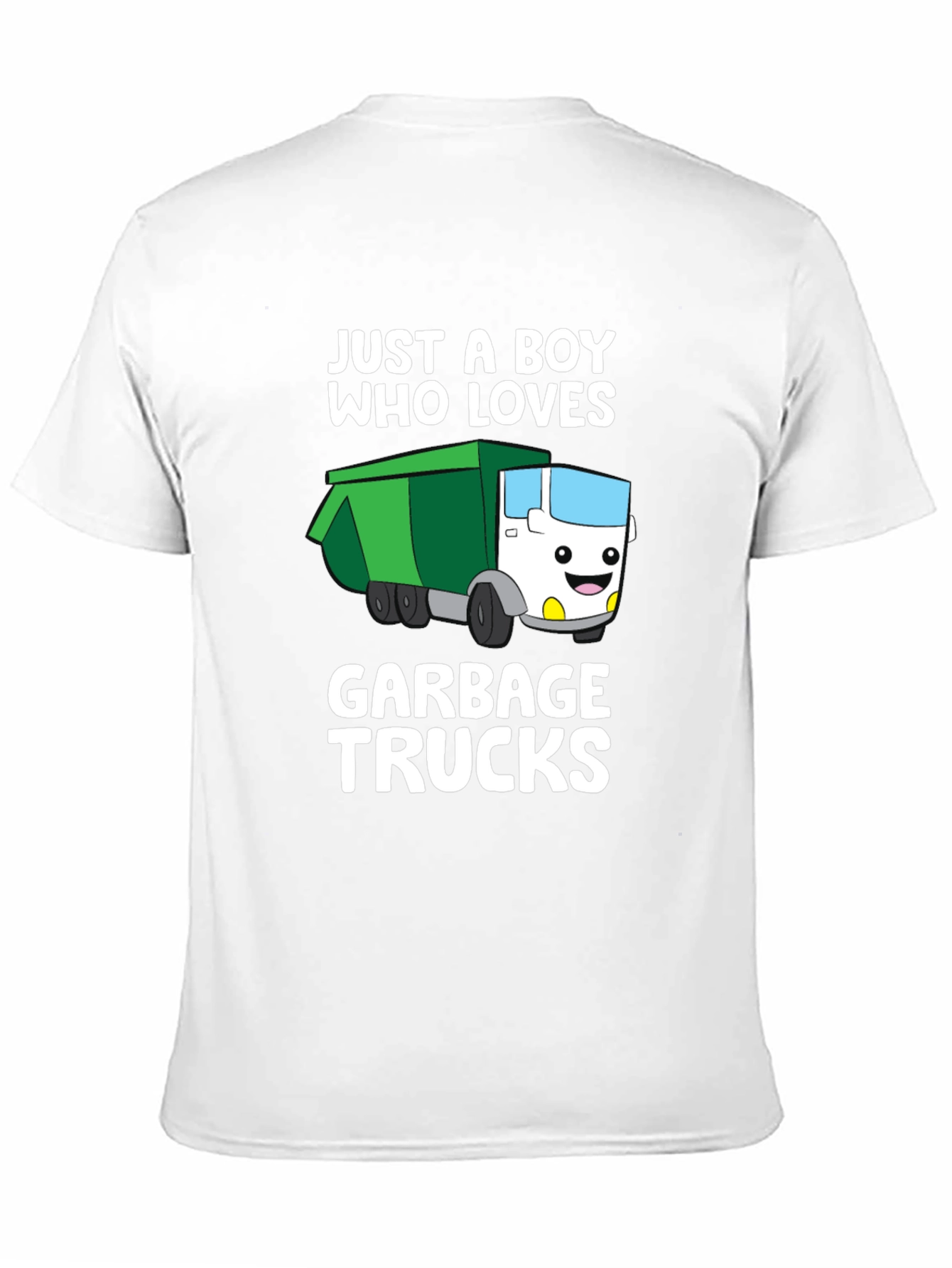 Just A Boy Who Loves Garbage Trucks T-Shirt