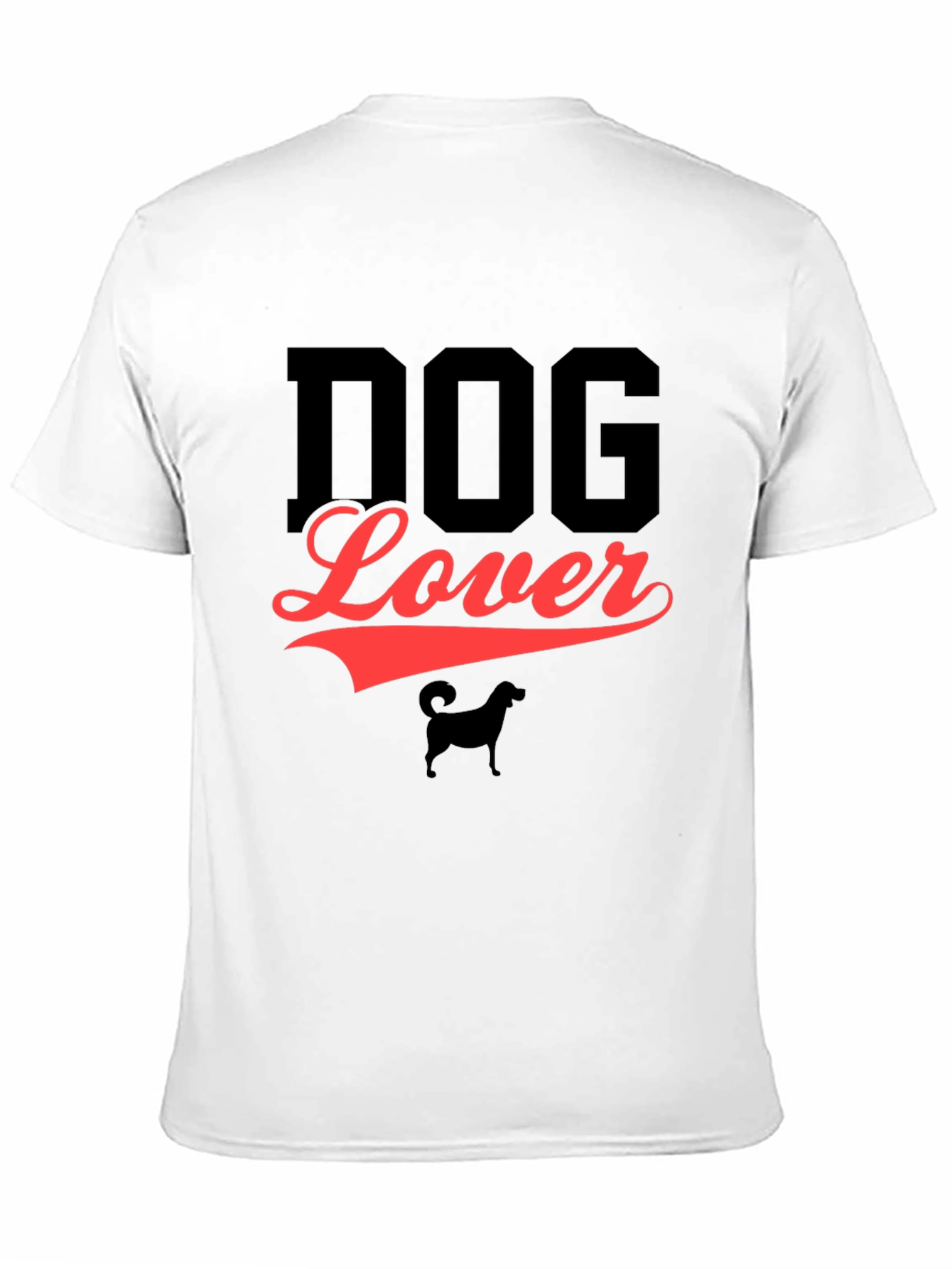 Dog Lover Black T-Shirt