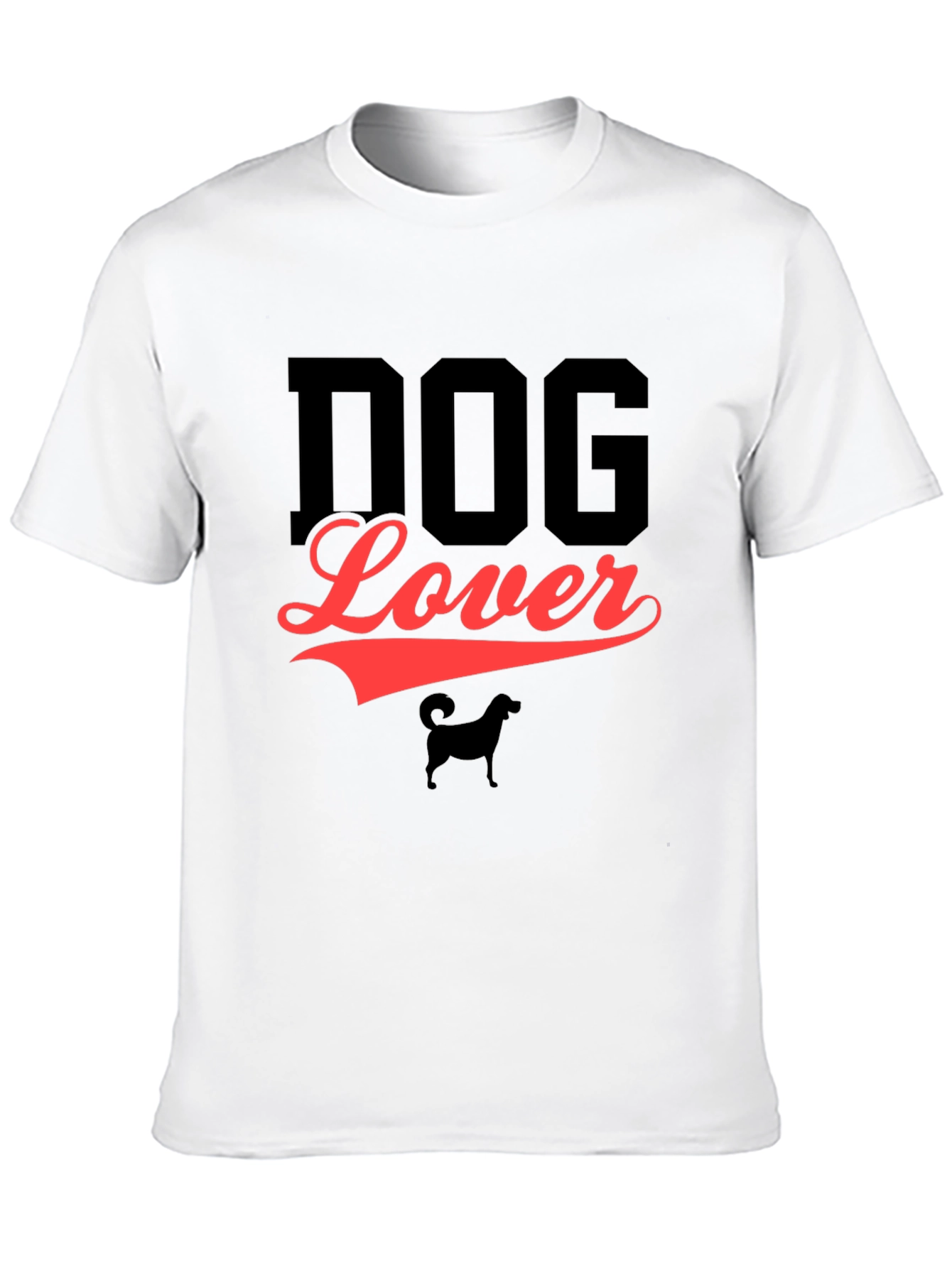 Dog Lover Black T-Shirt