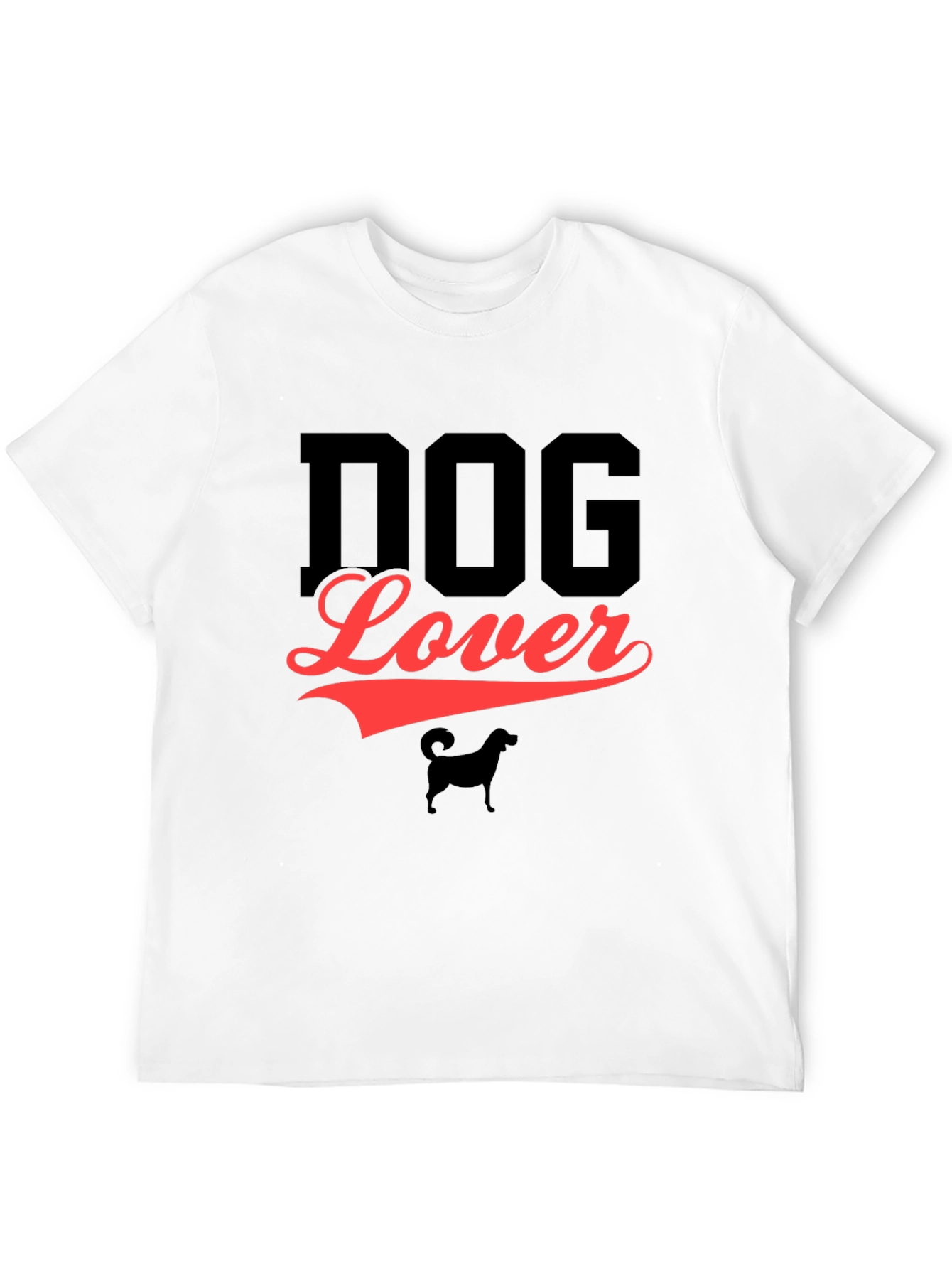 Dog Lover Black T-Shirt