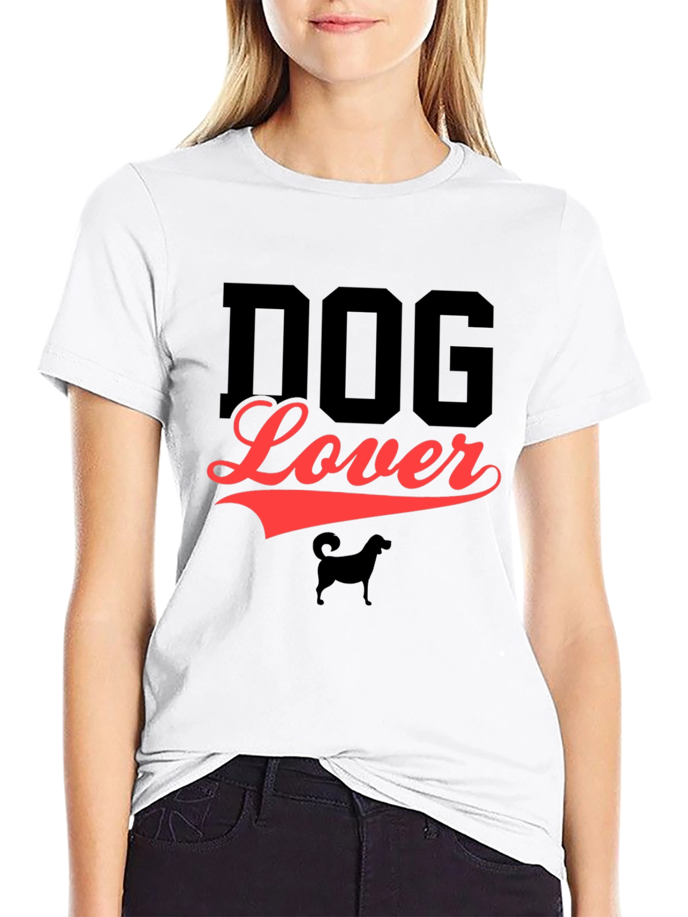 Dog Lover Black T-Shirt