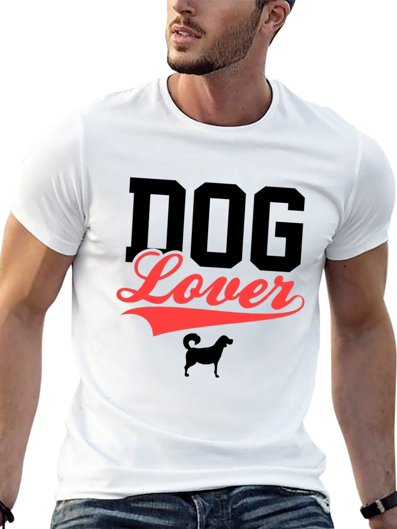 Dog Lover Black T-Shirt