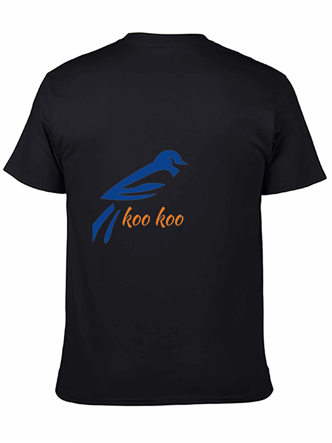 Bluebird koo koo Graphic Black T-Shirt