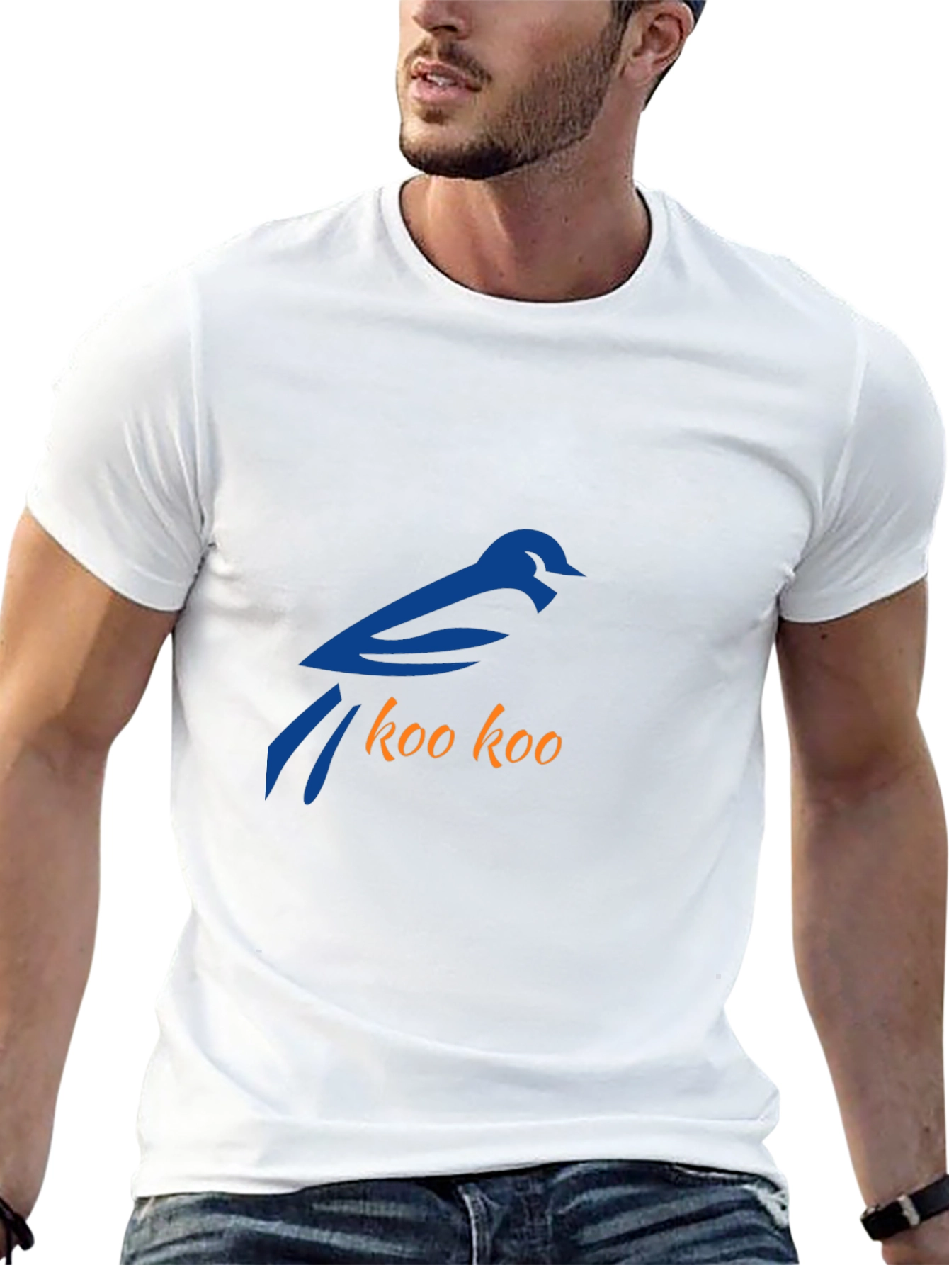Bluebird koo koo Graphic Black T-Shirt